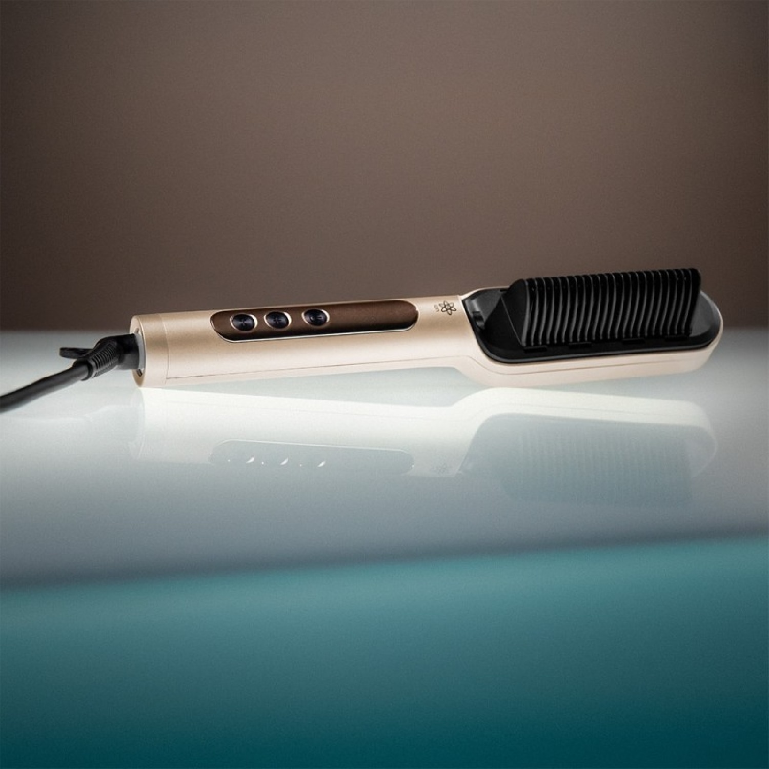 Cepillo alisador Cecotec InstantCare Lisse IonTech - Dorado Dorado-4