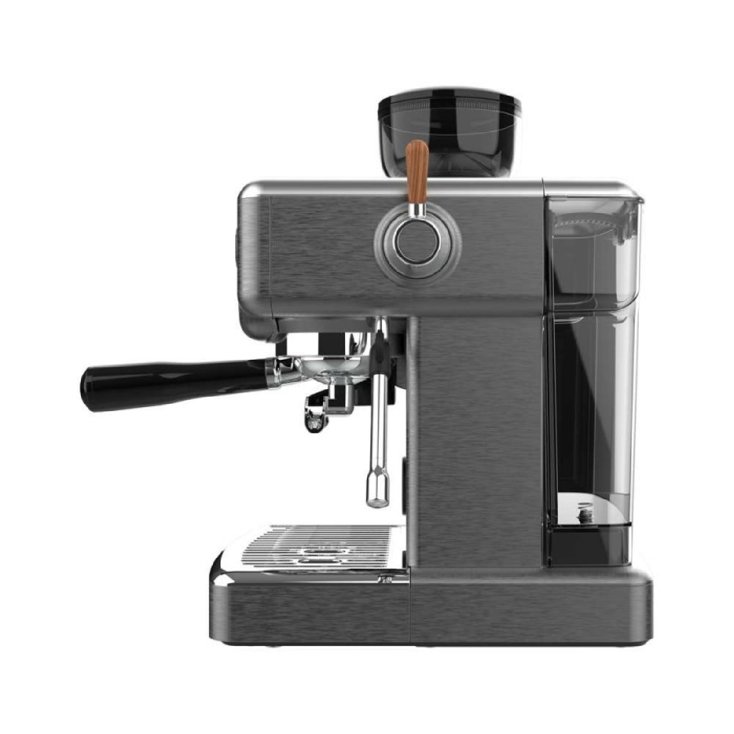 Imagen 5 de Cafetera barista Cecotec Power Espresso 20 Barista Steel & Grind - Gris Gris
