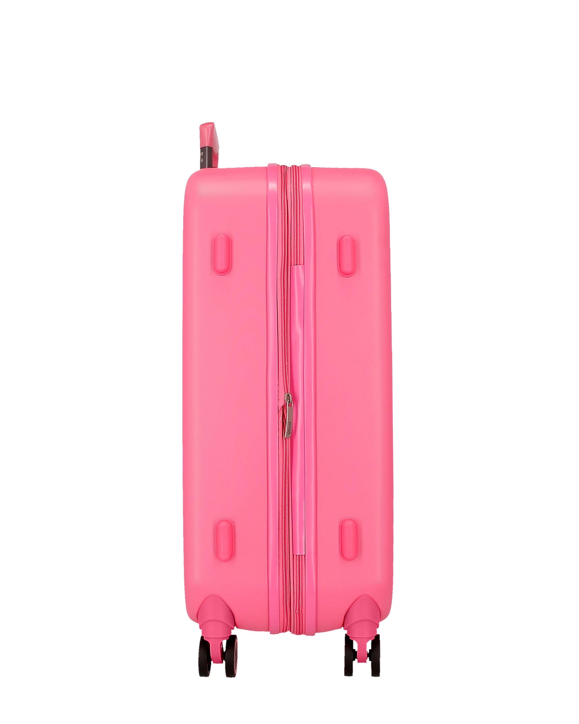 Imagen 4 de Maleta mediana stitch playful rígida con capacidad de 79l en fucsia - Disney - Morado Morado