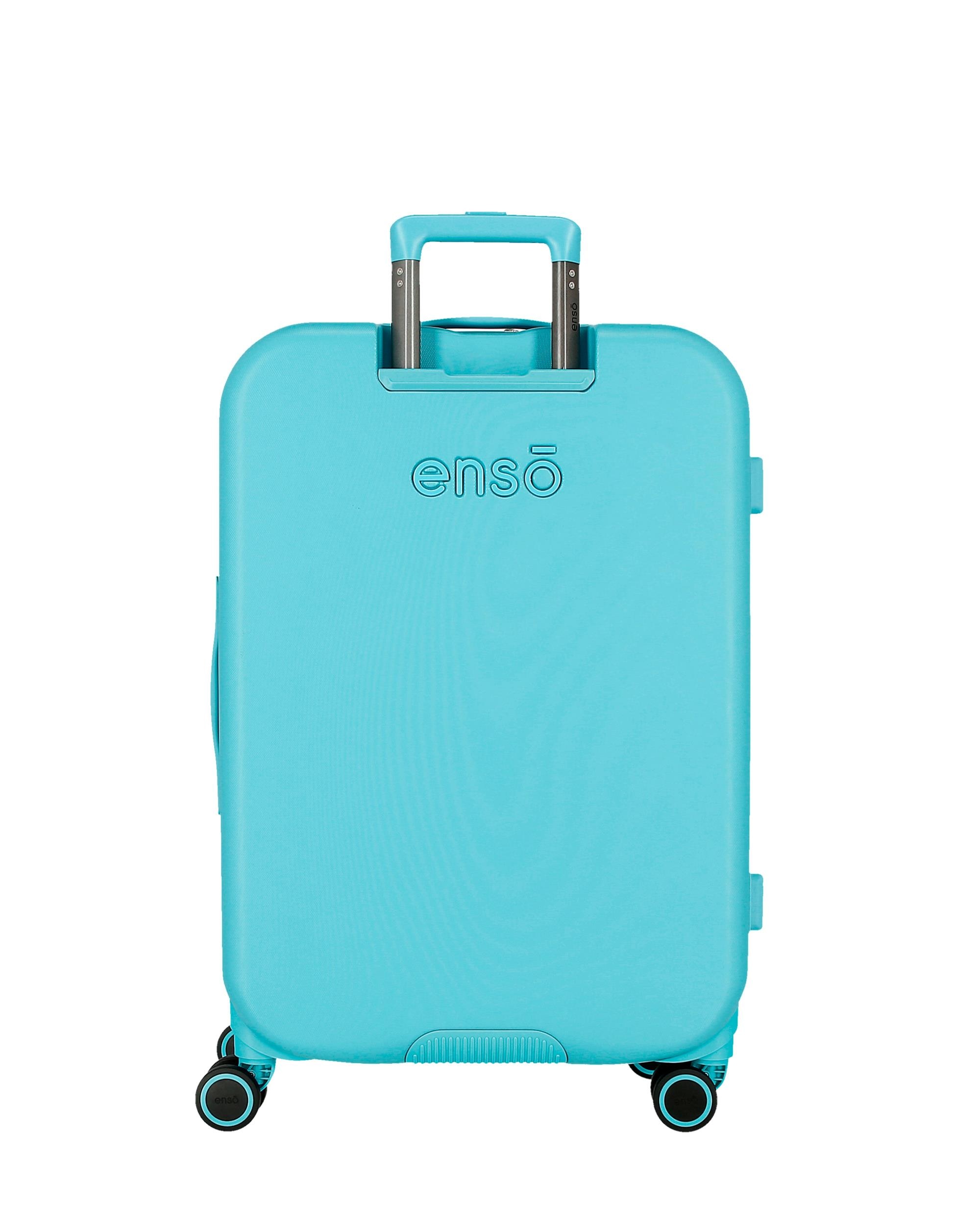 Imagen 3 de Maleta mediana stitch playful rígida con capacidad de 79l en fucsia - Disney - Azul Azul
