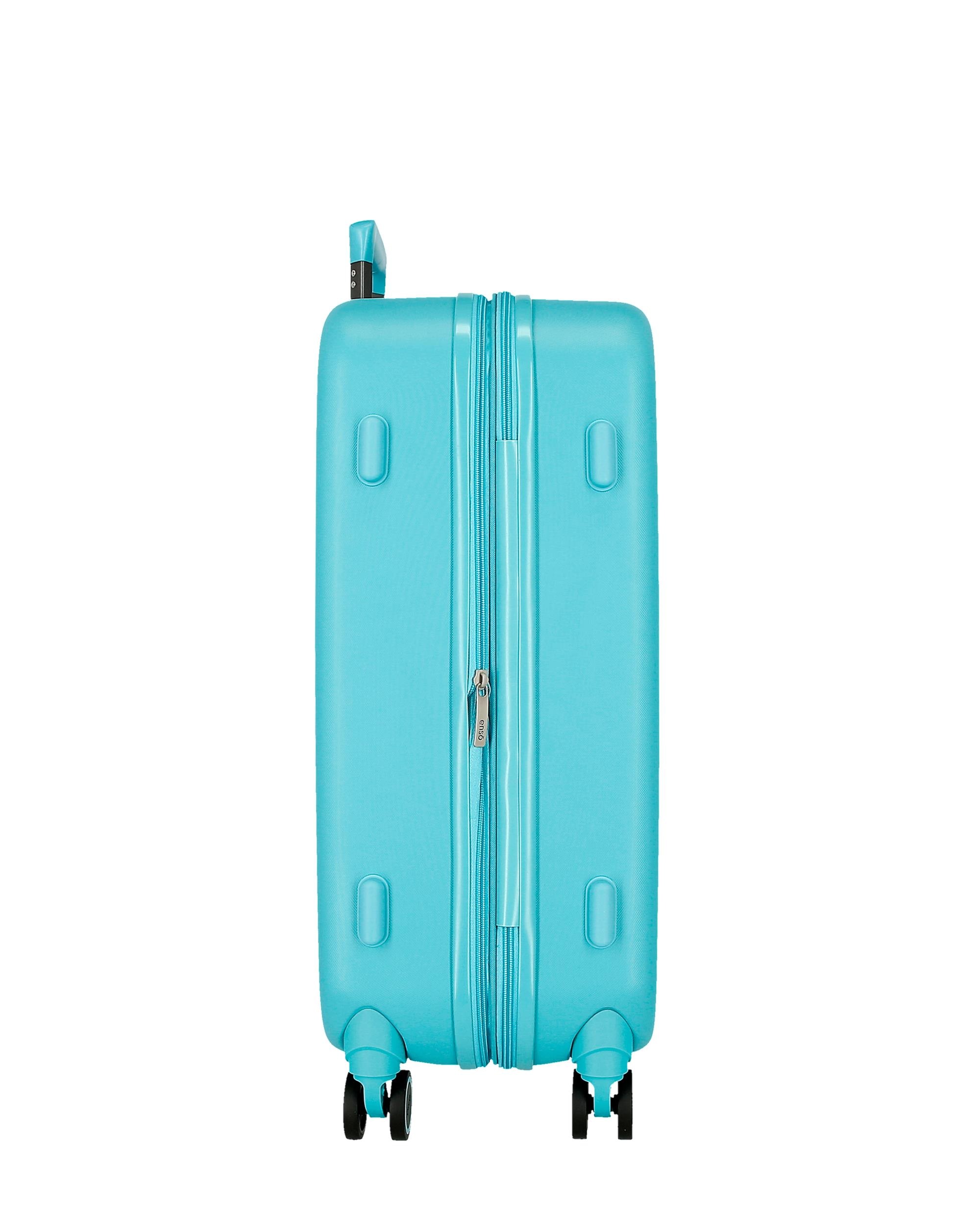 Imagen 4 de Maleta mediana stitch playful rígida con capacidad de 79l en fucsia - Disney - Azul Azul