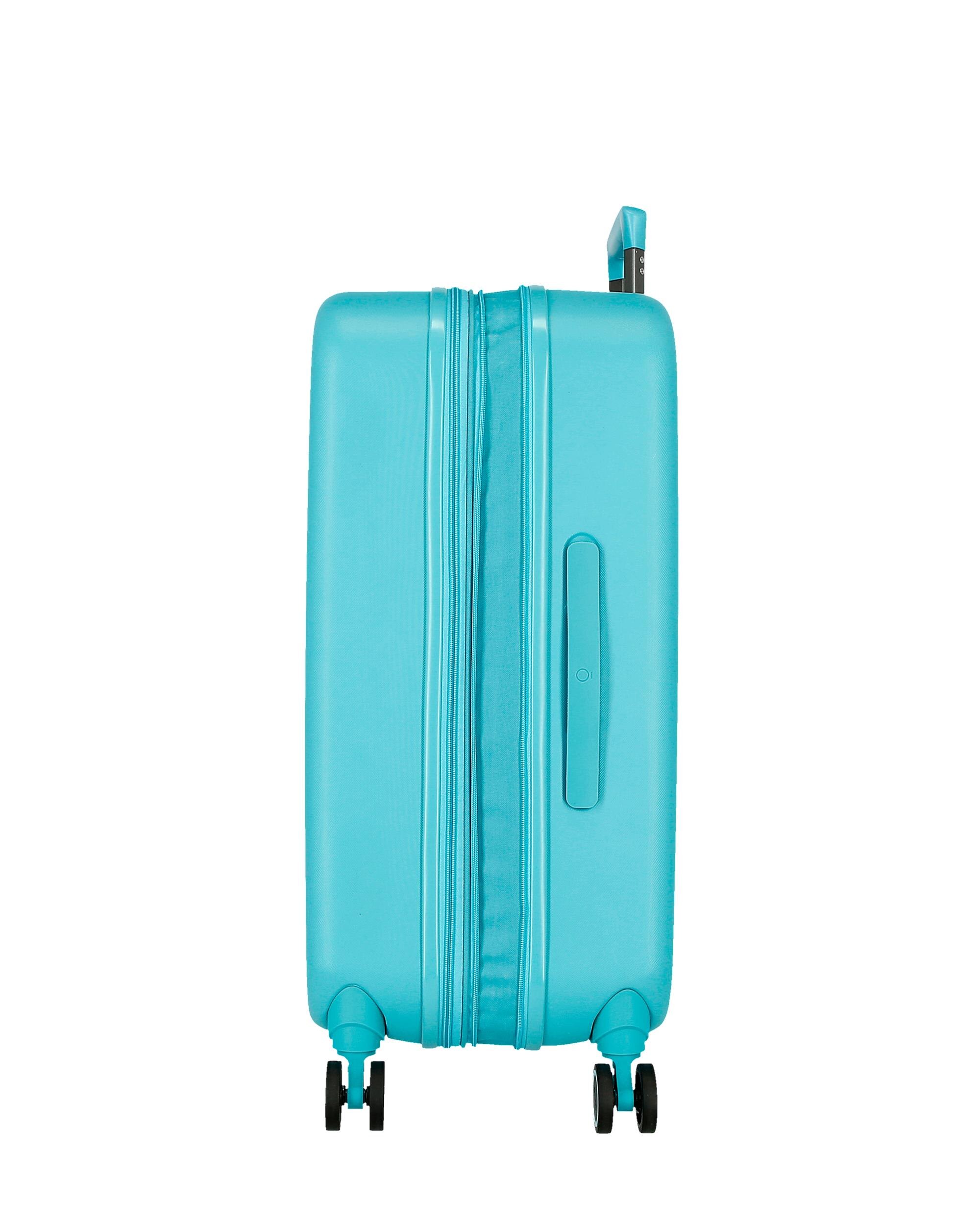 Imagen 6 de Maleta mediana stitch playful rígida con capacidad de 79l en fucsia - Disney - Azul Azul