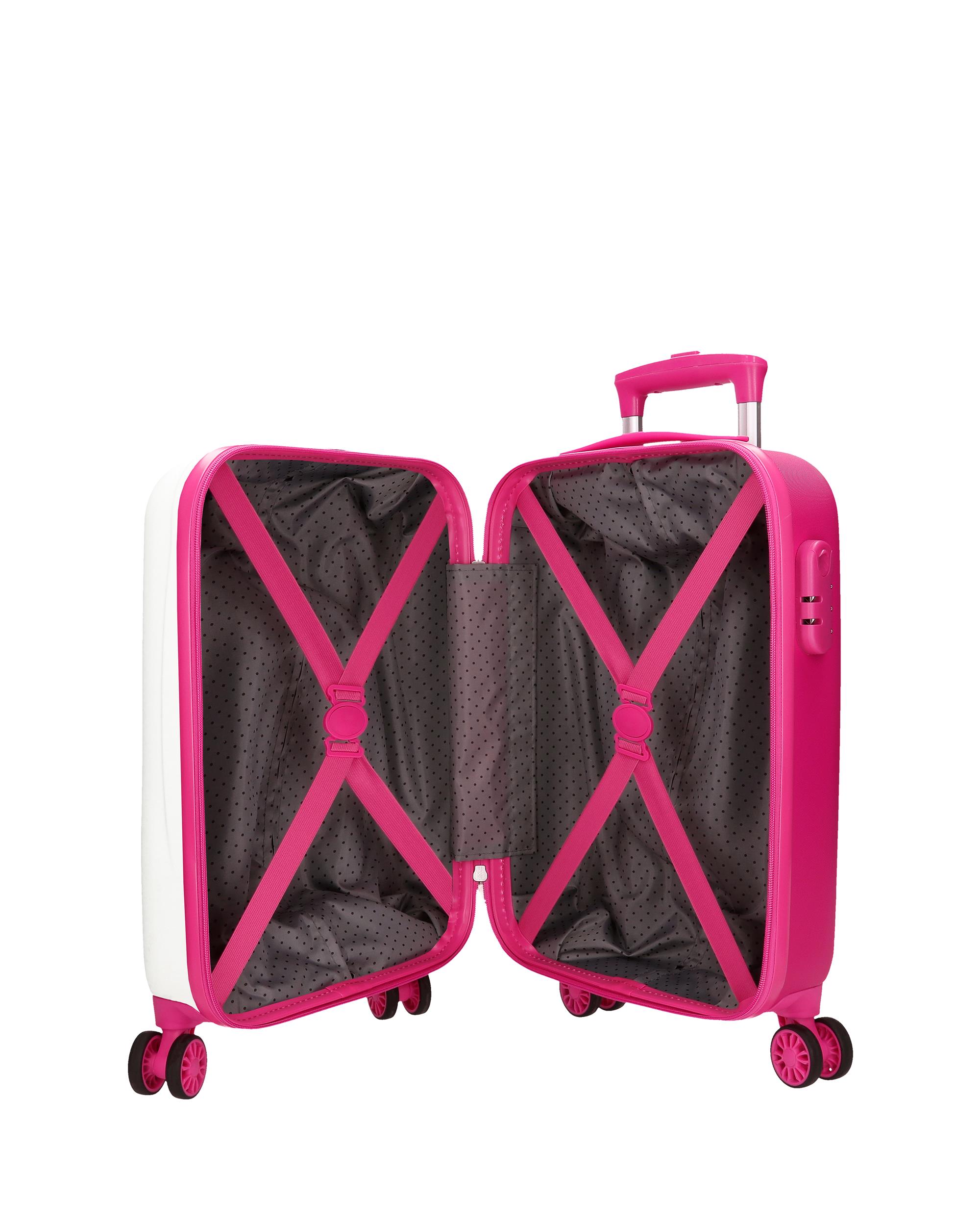Maleta de cabina kuromi current mood rígida con capacidad de 35l - Disney - Blanco Blanco-5