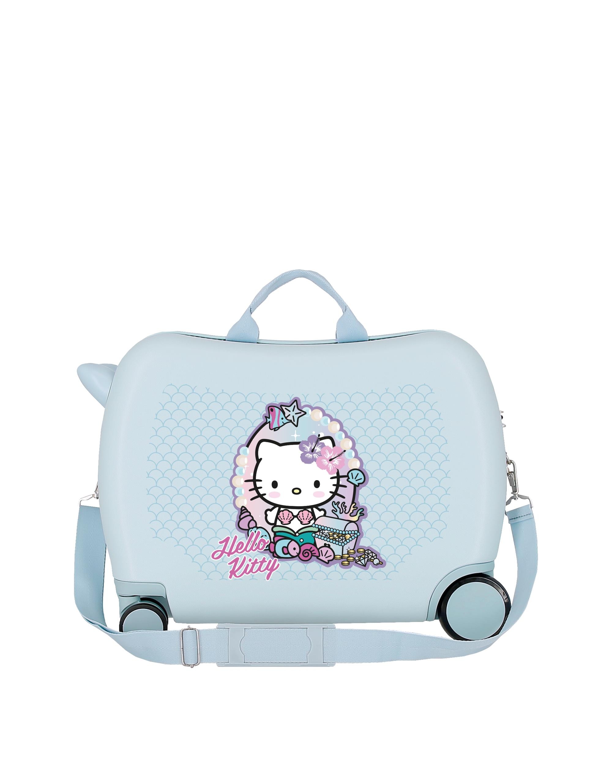 Maleta infantil Hello kitty Mermaid kitty rígida con capacidad 34L