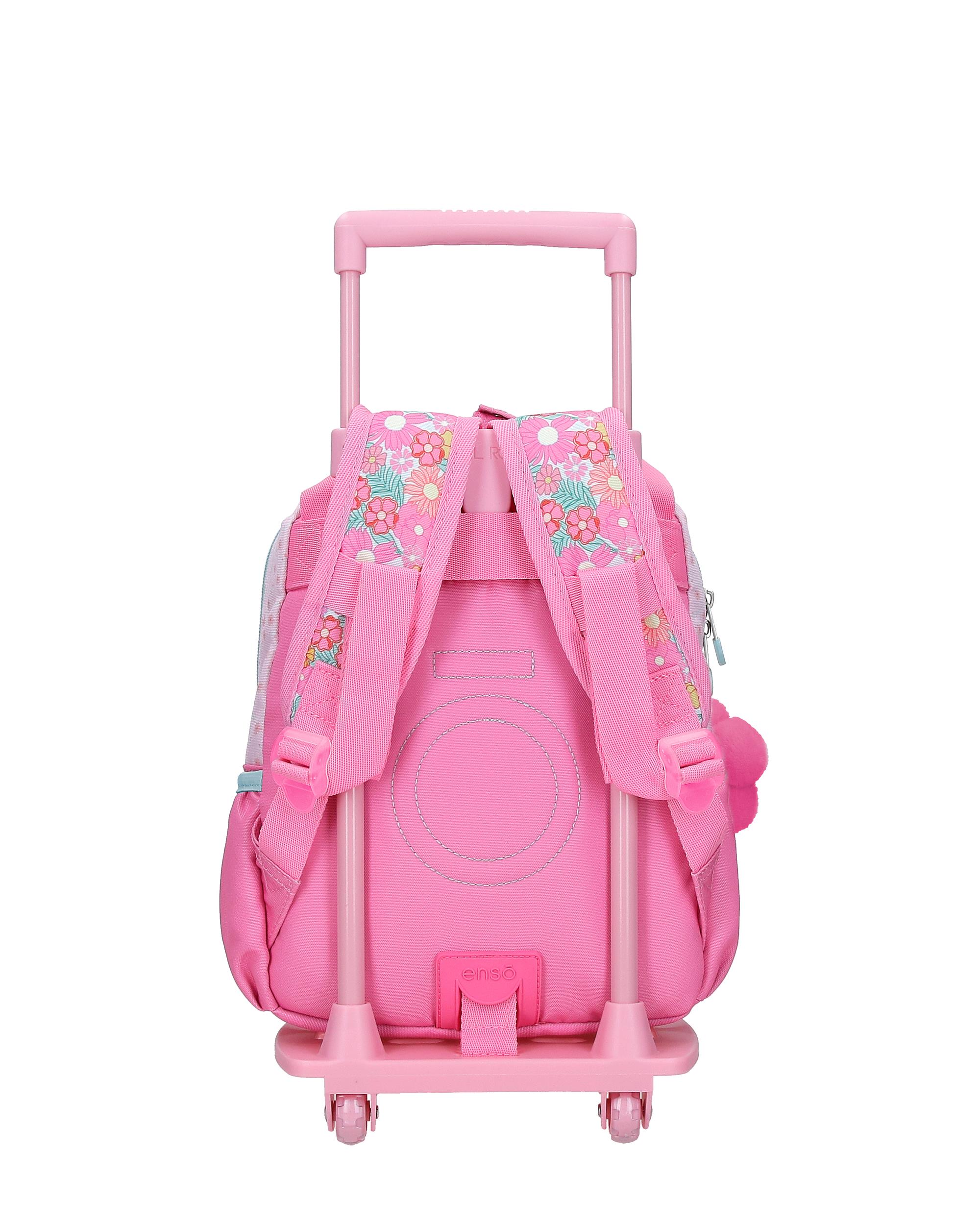 Mochila de paseo Enso Girl Zone con capacidad de 6,5L con carro fucsia Rosa-3