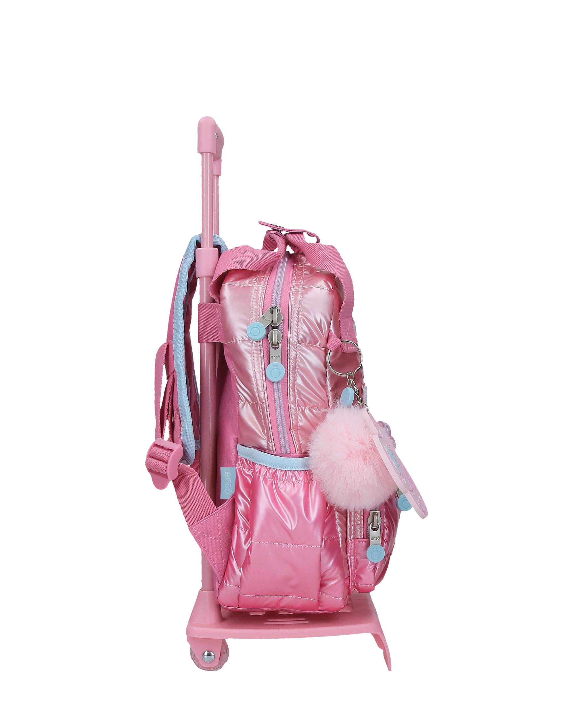 Mochila de paseo Enso Into The Wild con capacidad de 6,5L con carro rosa Rosa-2
