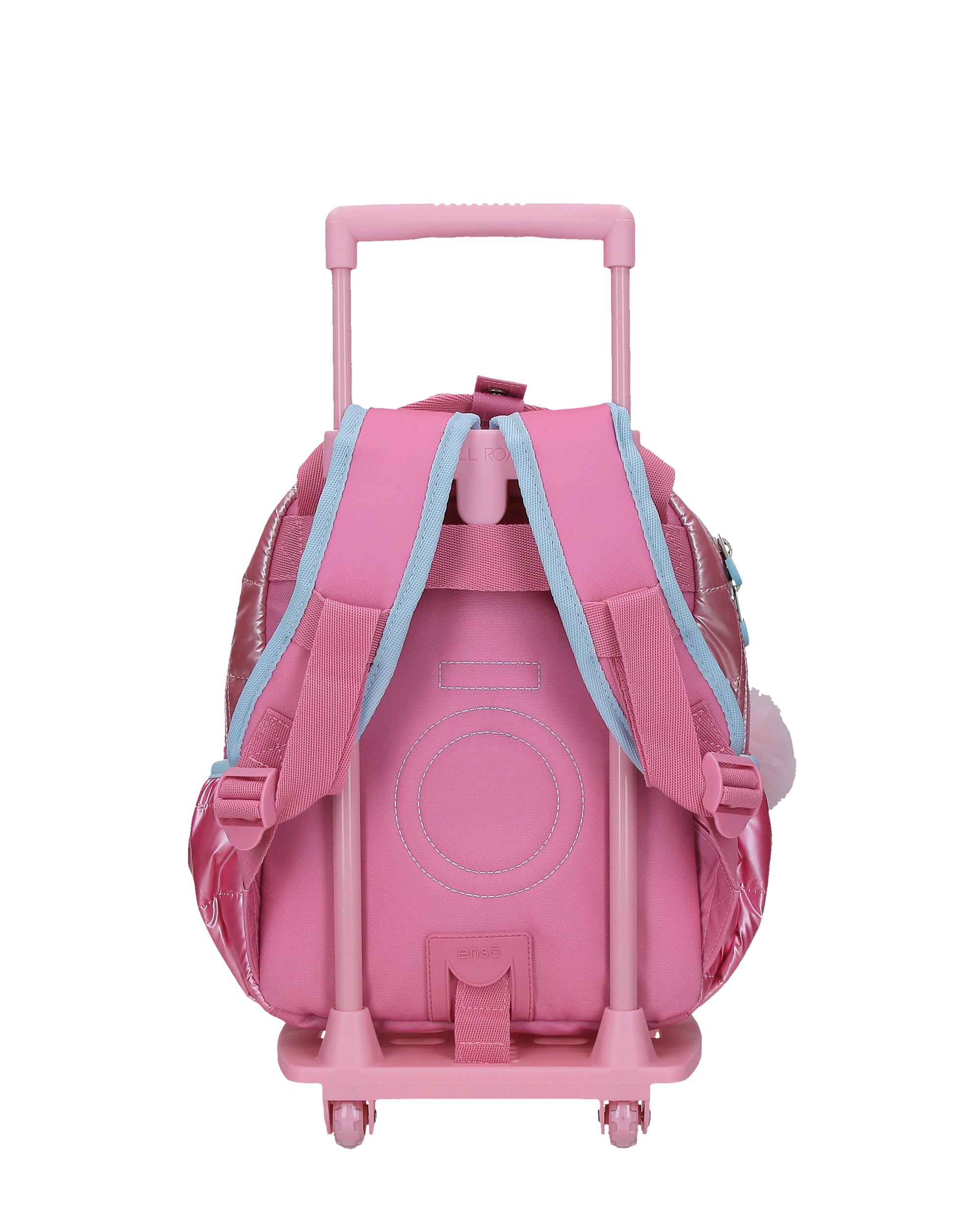 Mochila de paseo Enso Into The Wild con capacidad de 6,5L con carro rosa Rosa-3