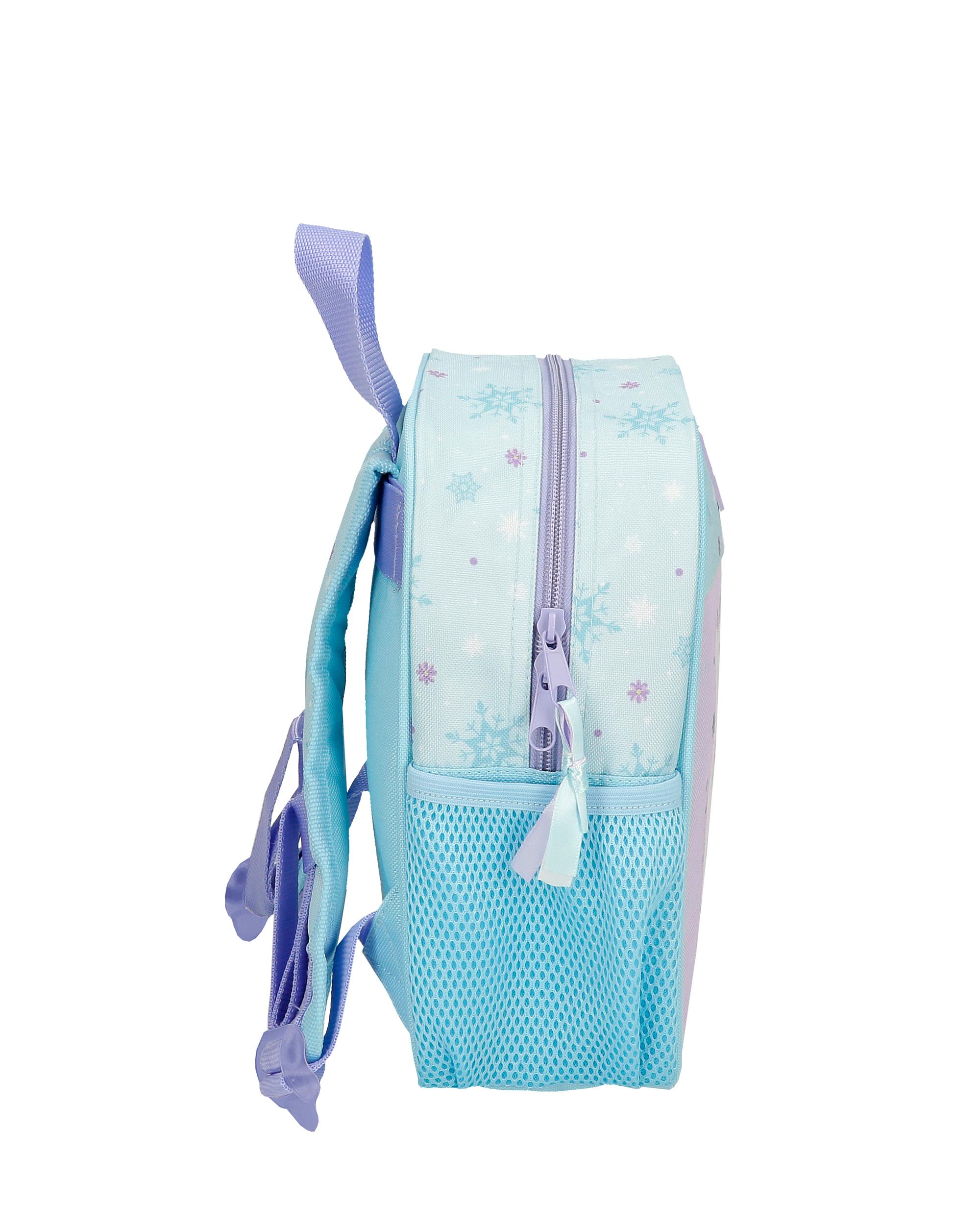 Mochila preescolar Frozen In This Together con capacidad de 6L adaptable a carro L adaptable a carro Morado-2