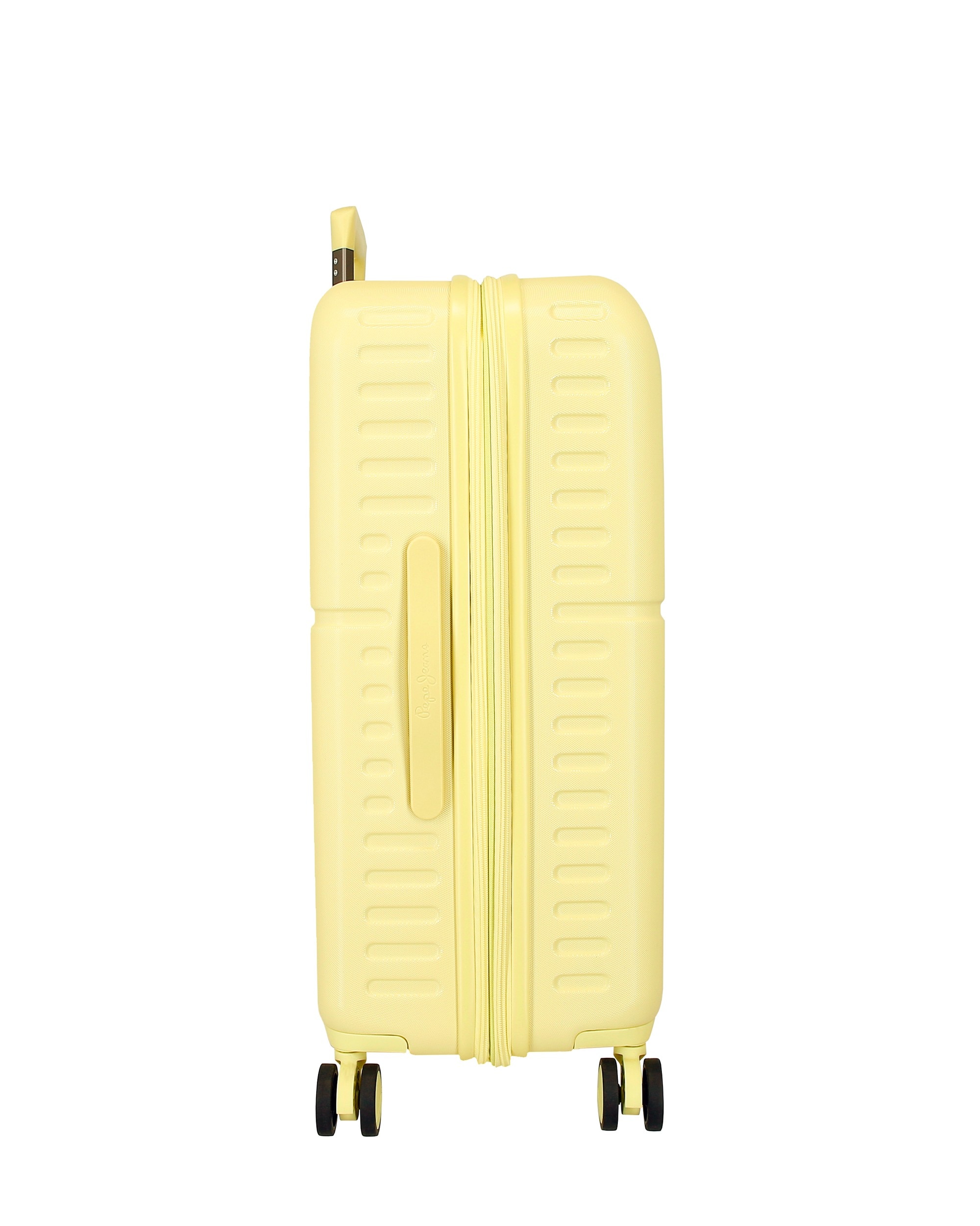 Imagen 2 de Maleta mediana 70 cm expandible pjl highlight abs rígida hasta 79l - Pepe Jeans - Amarillo Amarillo