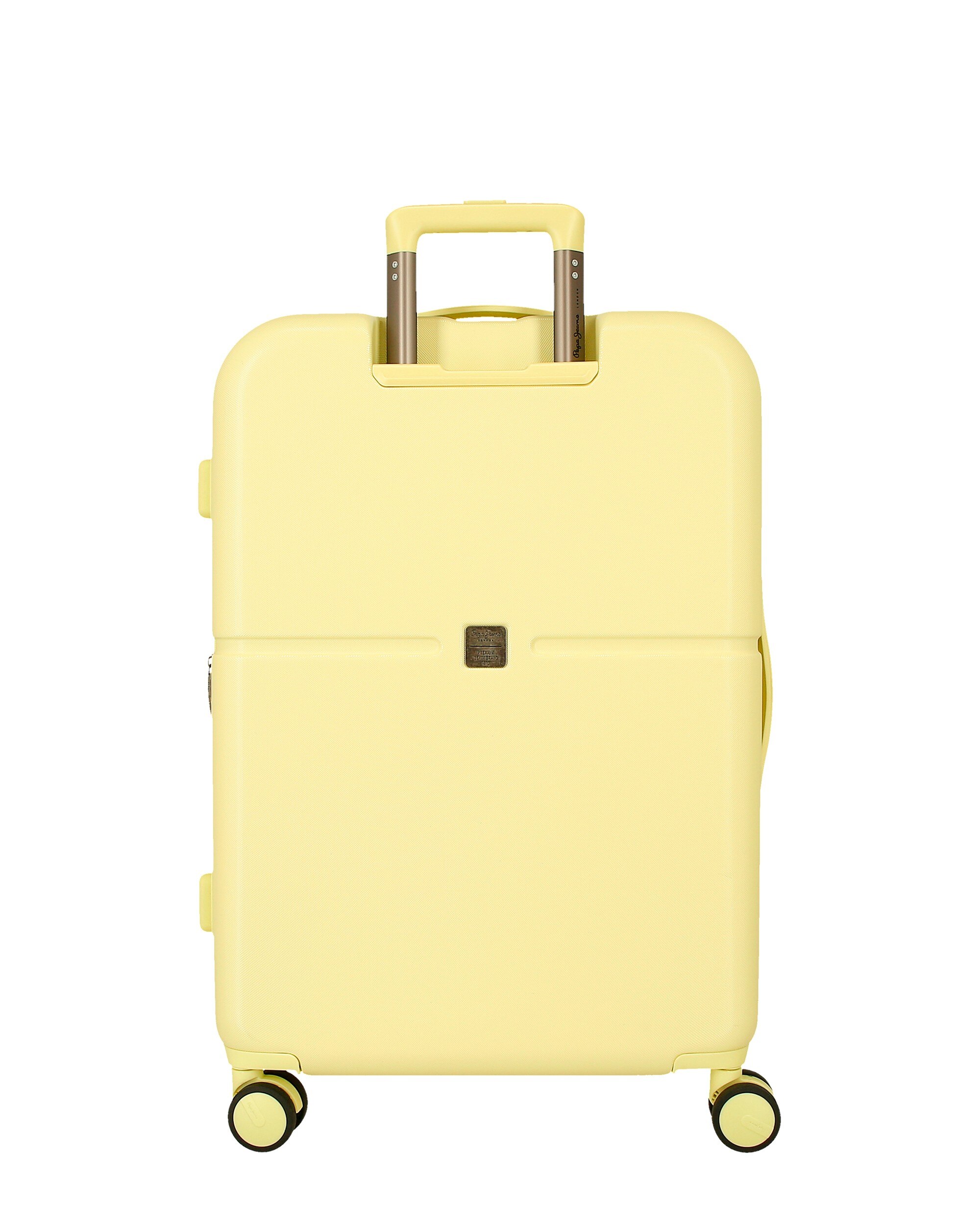 Imagen 3 de Maleta mediana 70 cm expandible pjl highlight abs rígida hasta 79l - Pepe Jeans - Amarillo Amarillo