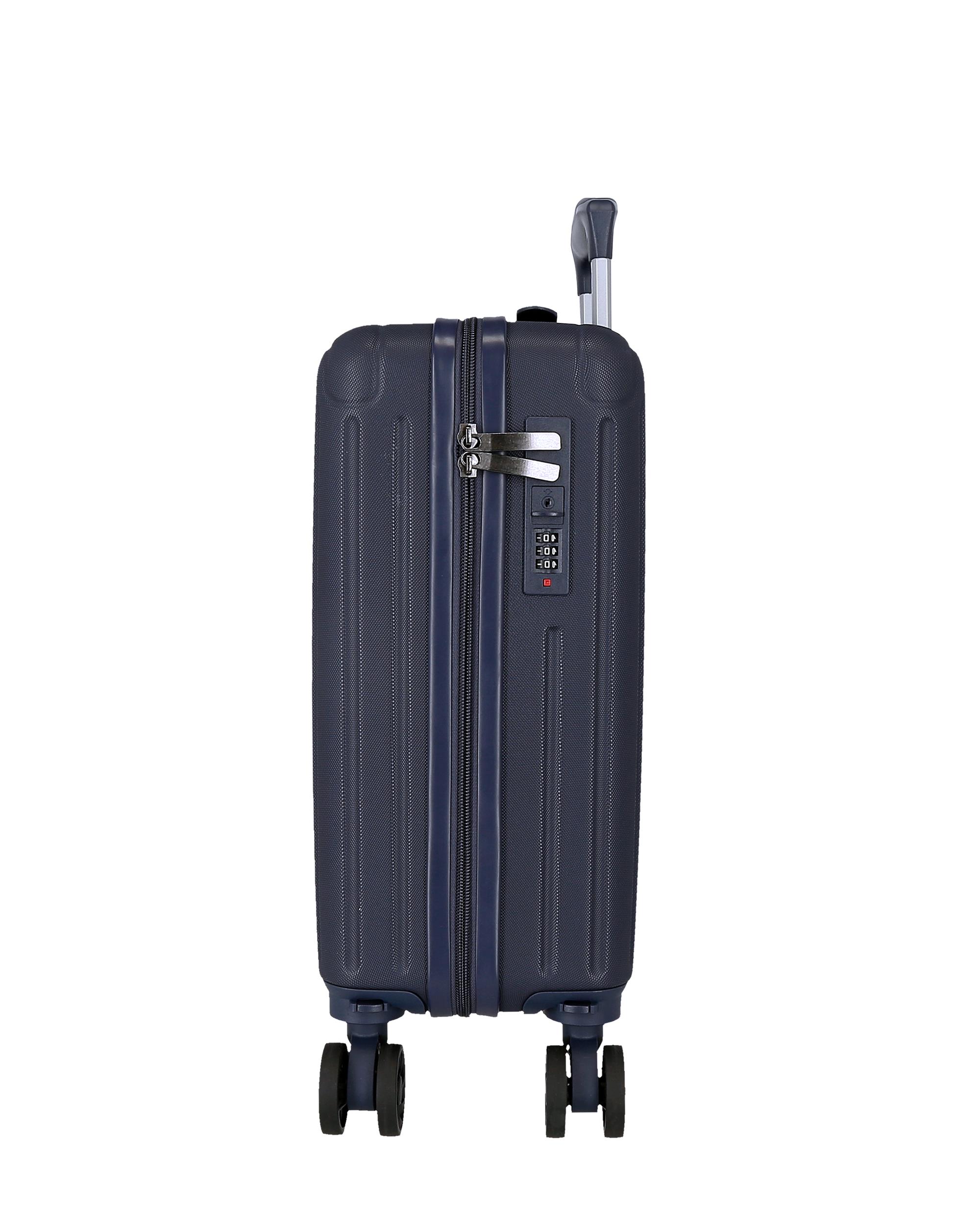 Maleta de cabina 40 cm movom timber abs rígida con capacidad de 24l - Azul Azul-2