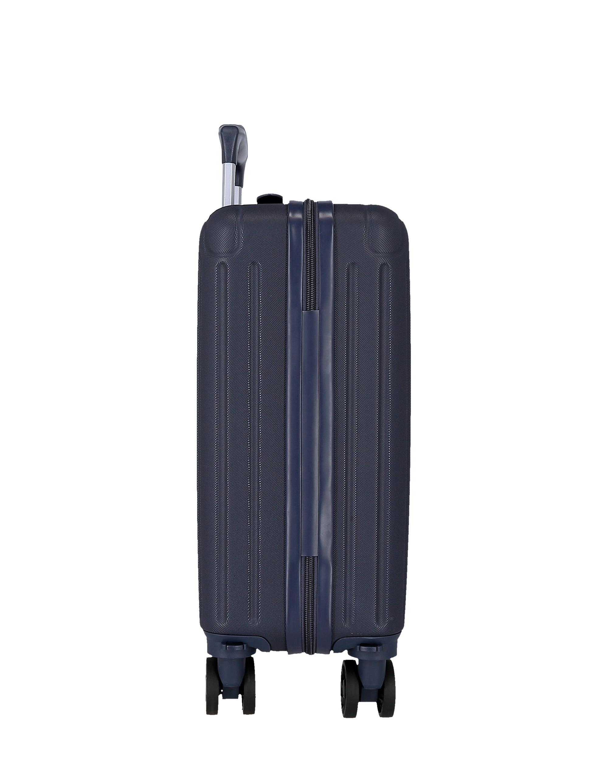 Maleta de cabina 40 cm movom timber abs rígida con capacidad de 24l - Azul Azul-4