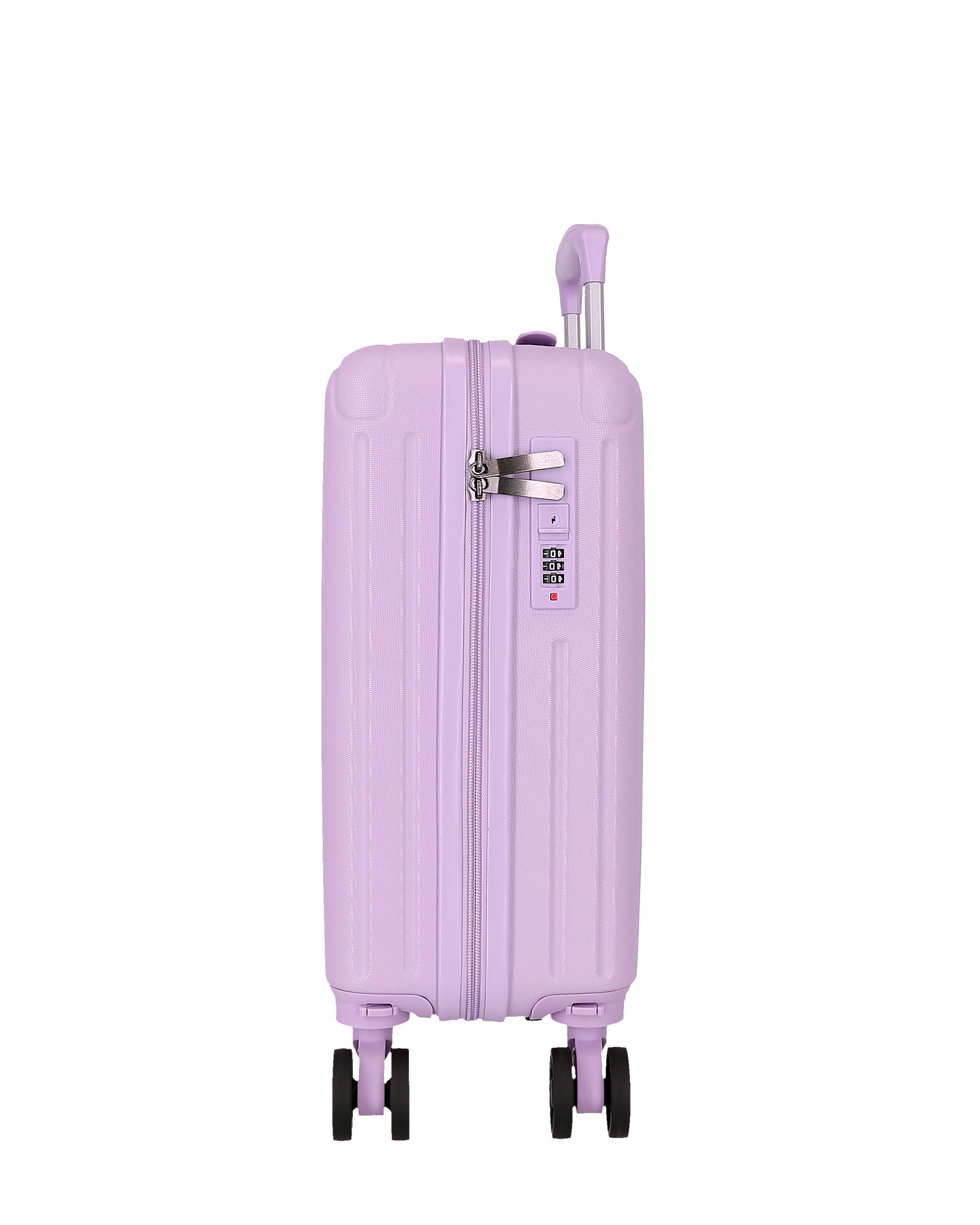 Maleta de cabina 40 cm movom timber abs rígida con capacidad de 24l - Morado Morado-2