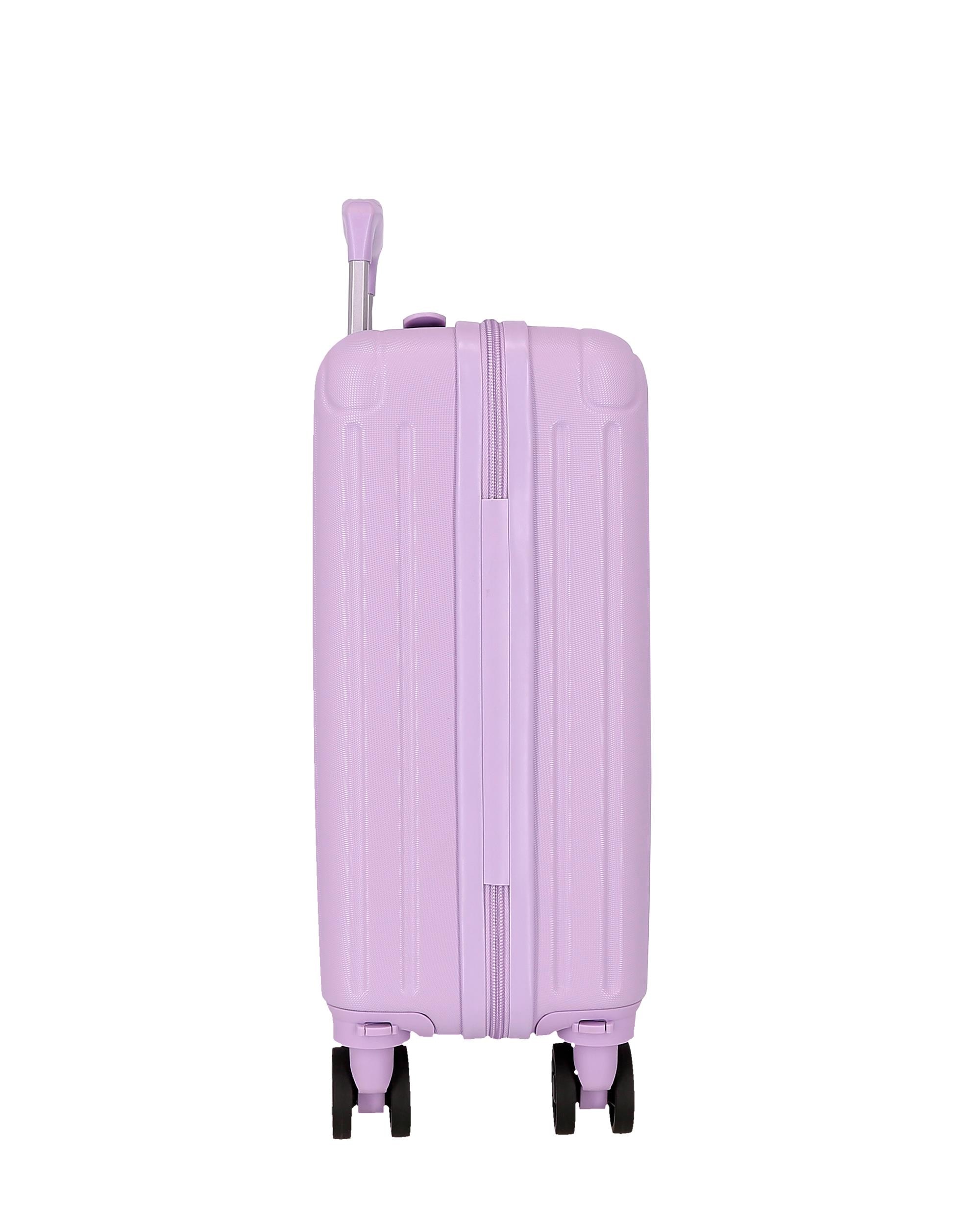 Maleta de cabina 40 cm movom timber abs rígida con capacidad de 24l - Morado Morado-4