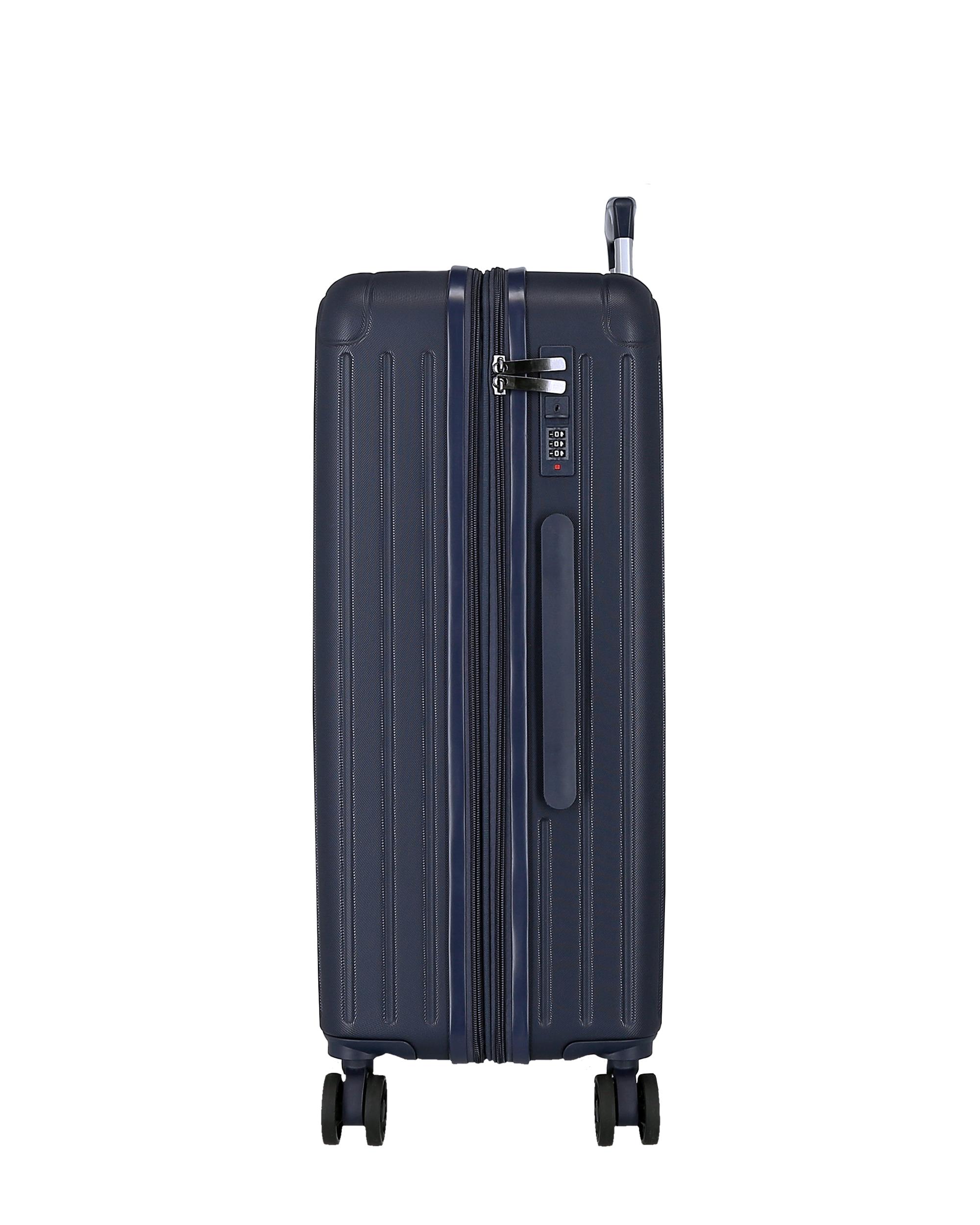 Imagen 2 de Maleta grande 78 cm expandible movom timber abs rígida hasta 108l - Azul Azul