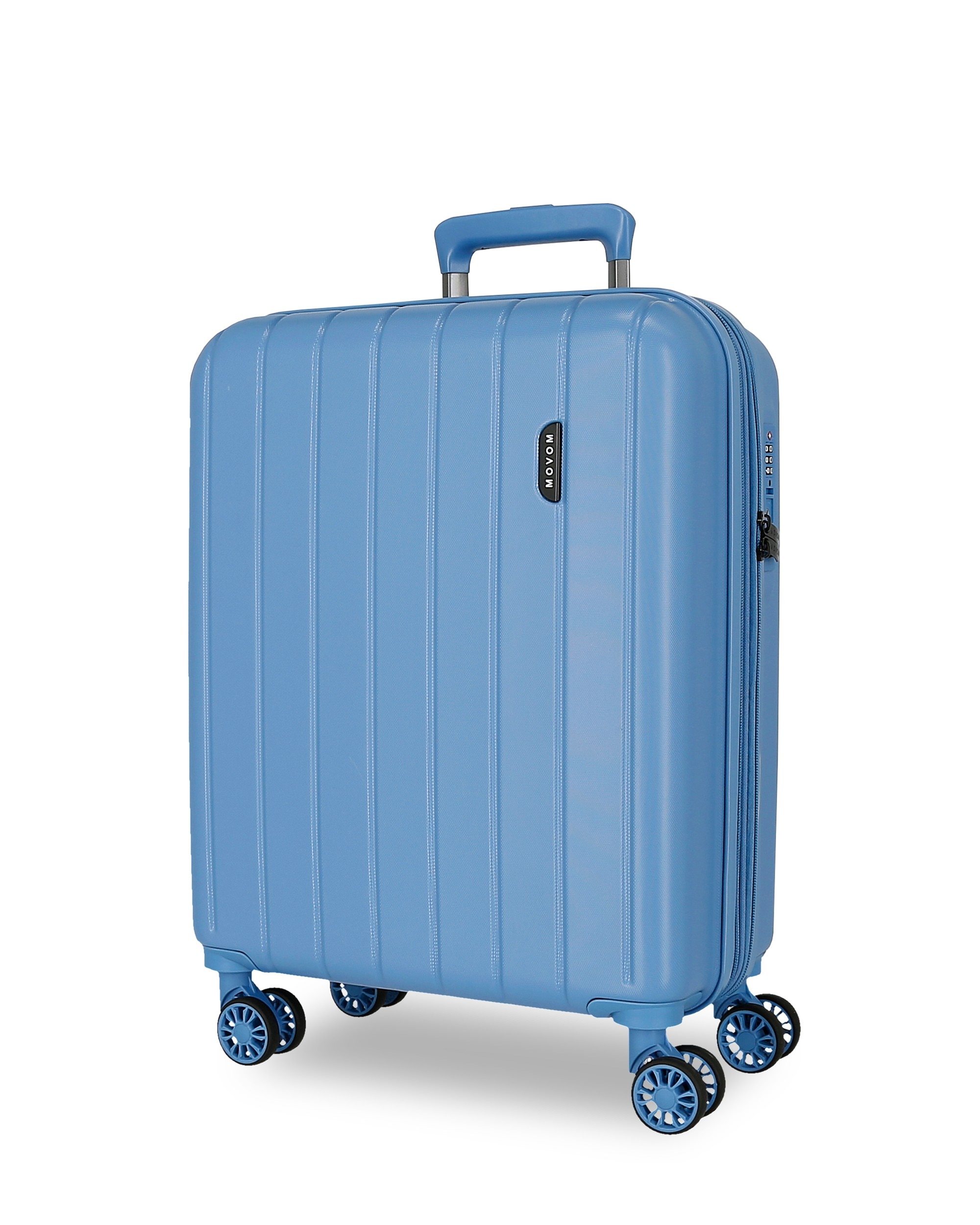 Imagen 1 de Maleta de cabina extensible rígida 55cm movom wood marino rígida con capacidad de 46l Azul