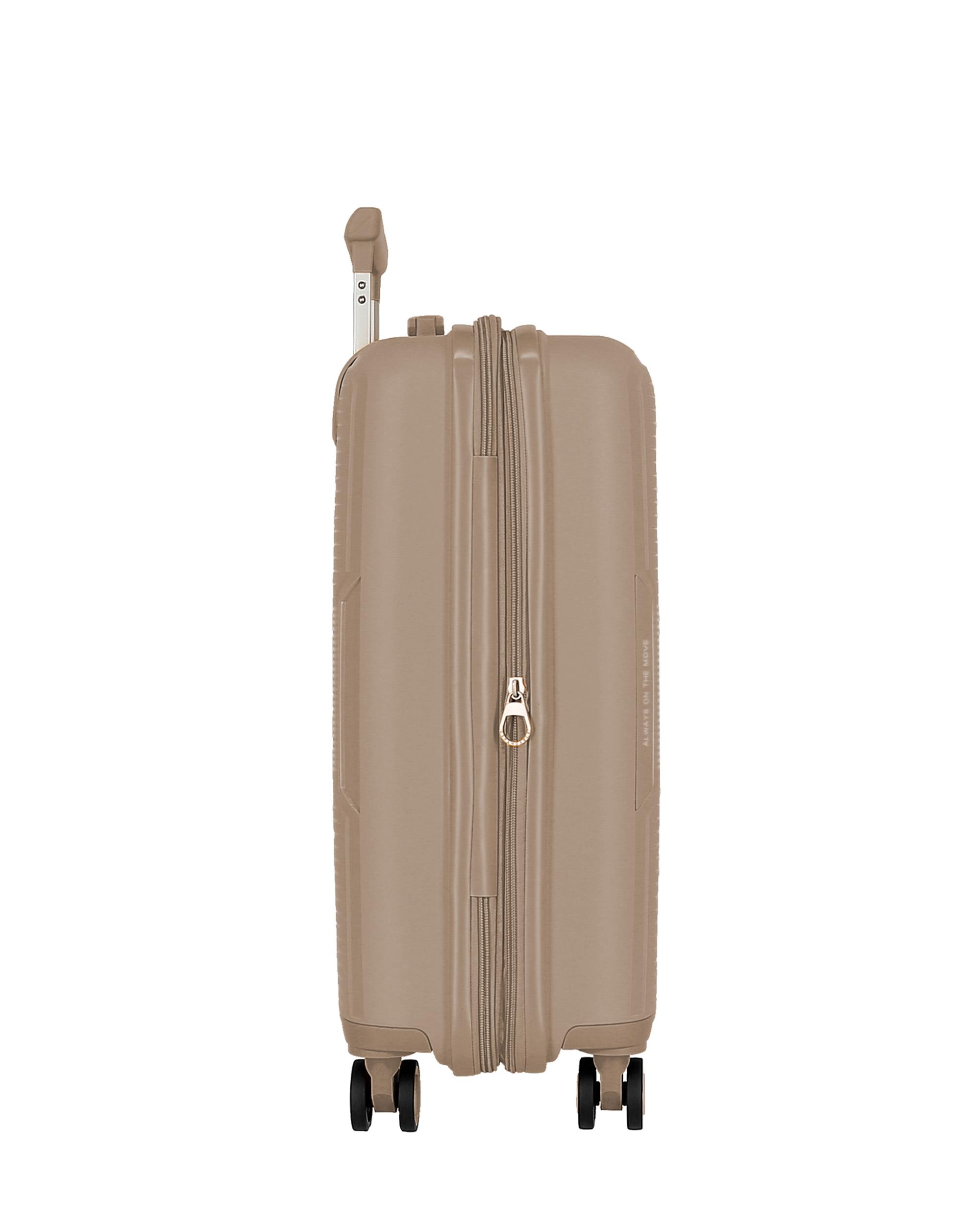 Imagen 4 de Maleta de cabina 55 cm extensible new ocuri con capacidad de 37l en rosa - Movom - Oro Oro
