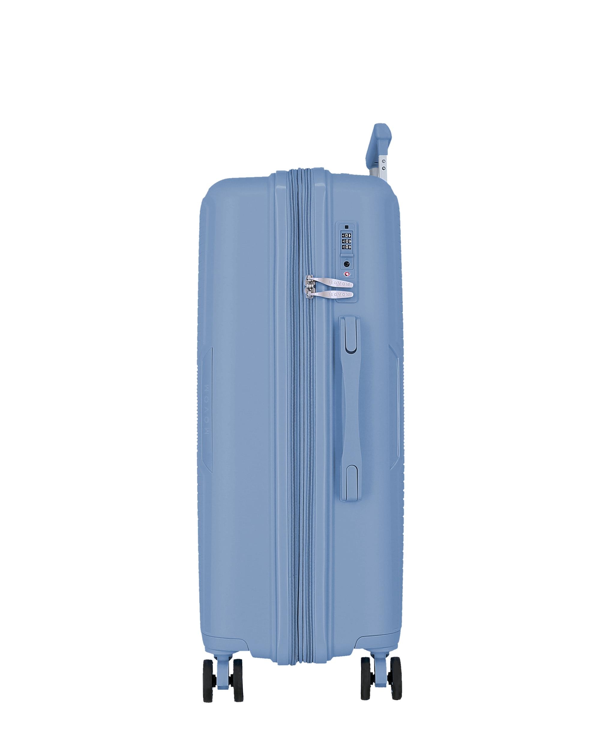 Maleta mediana 68 cm inari con capacidad de 72l en azul marino - Movom - Azul Azul-2