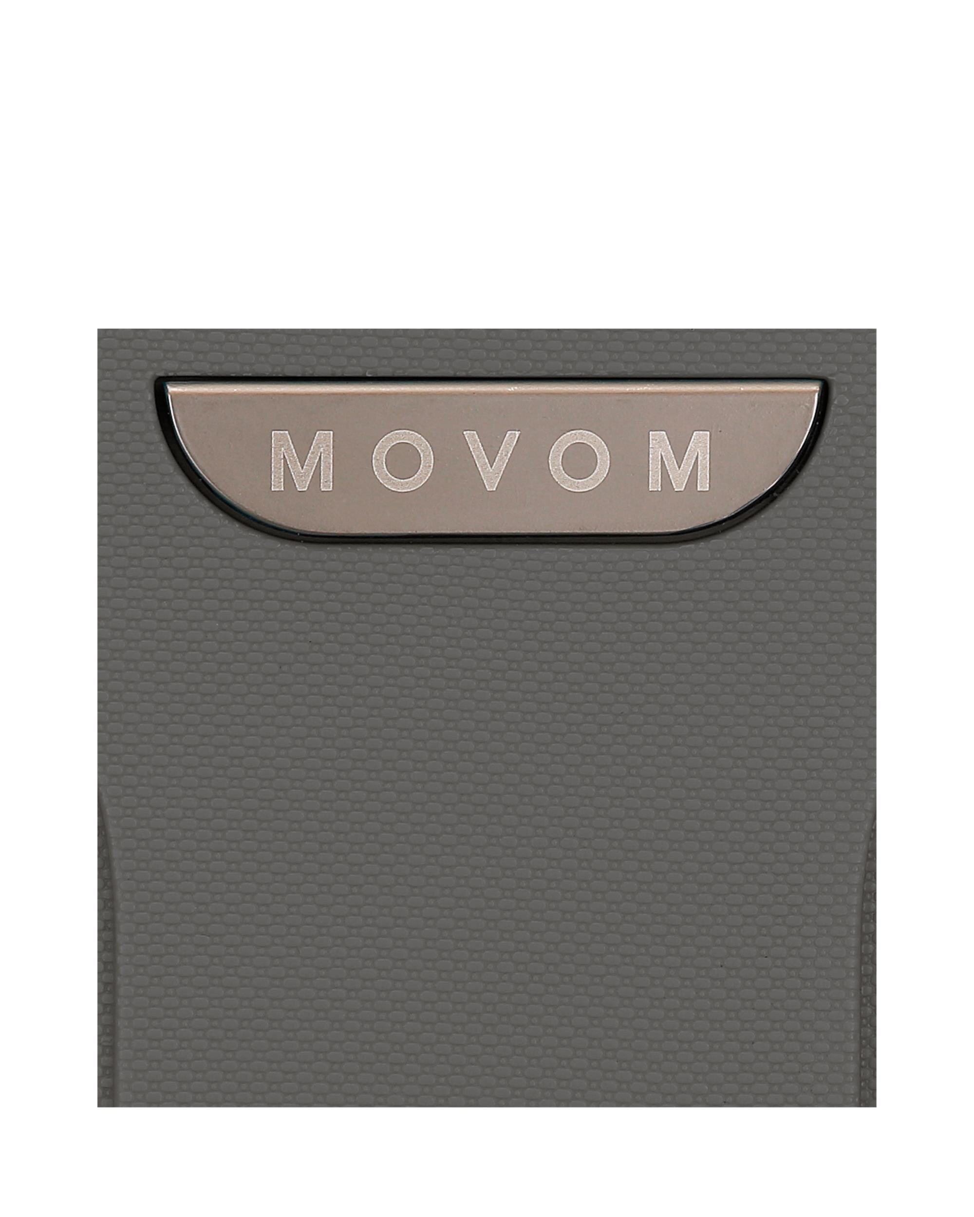 Imagen 2 de Juego de maletas (cabina, mediana y grande) Movom New Trendy con capacidad de 217L - Gris Gris