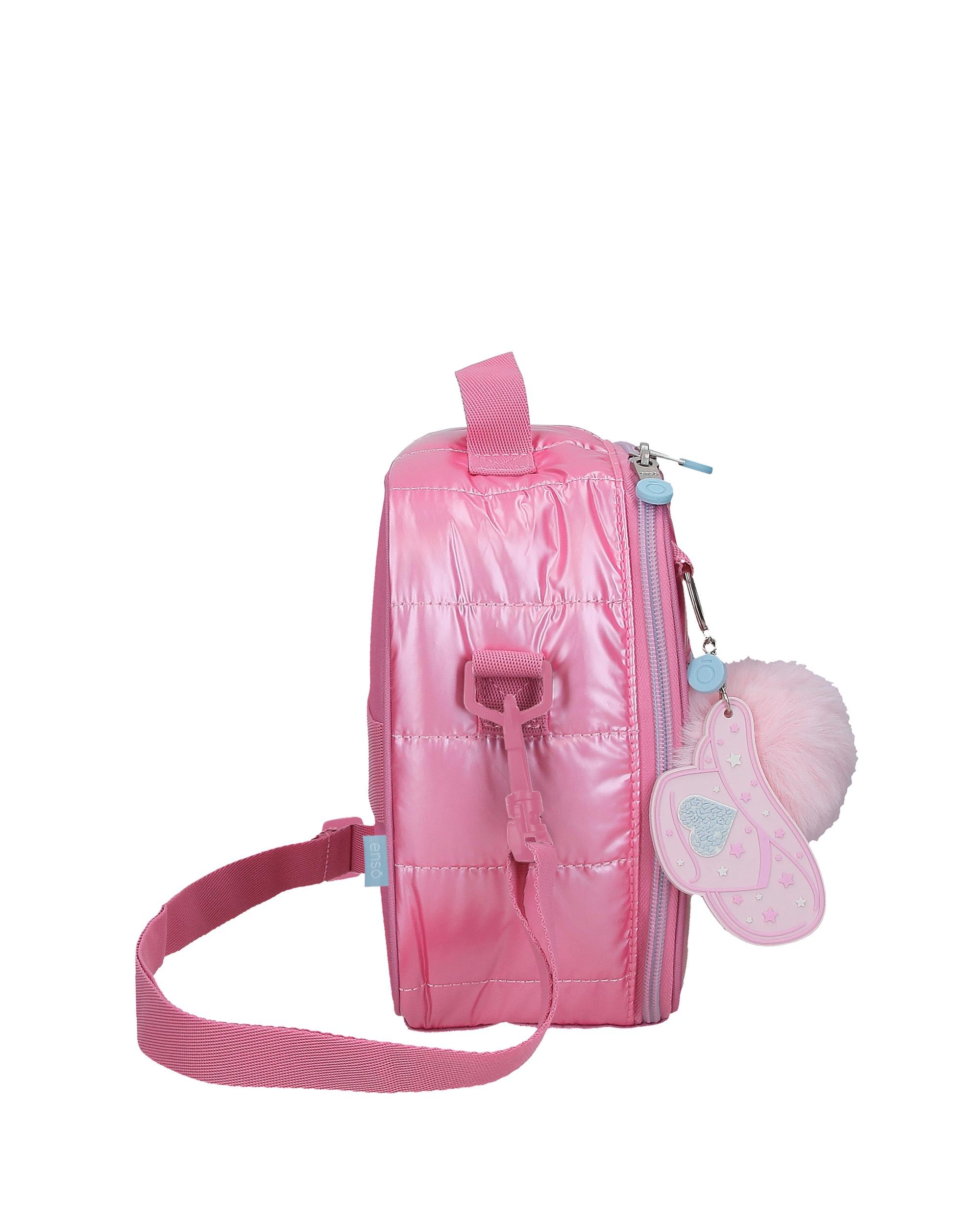 Bandolera portamerienda térmica adaptable Enso Into The Wild Rosa-2