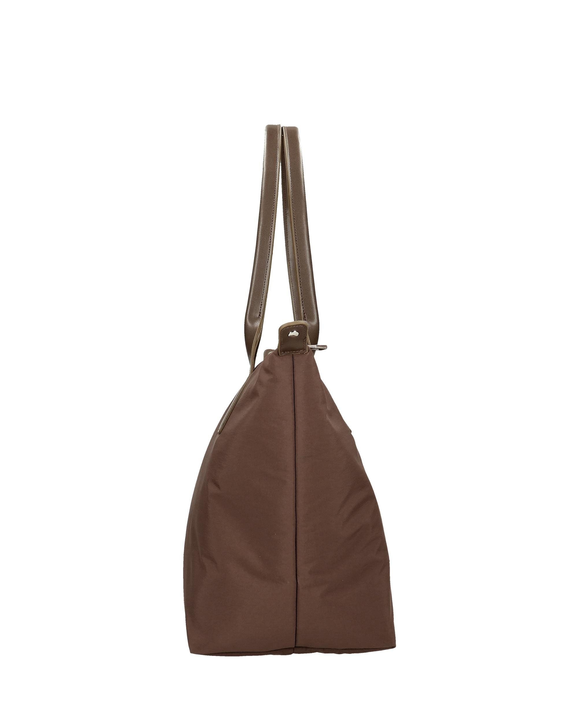 Bolso de hombro tote movom loop en negro - Marrón Marrón-2