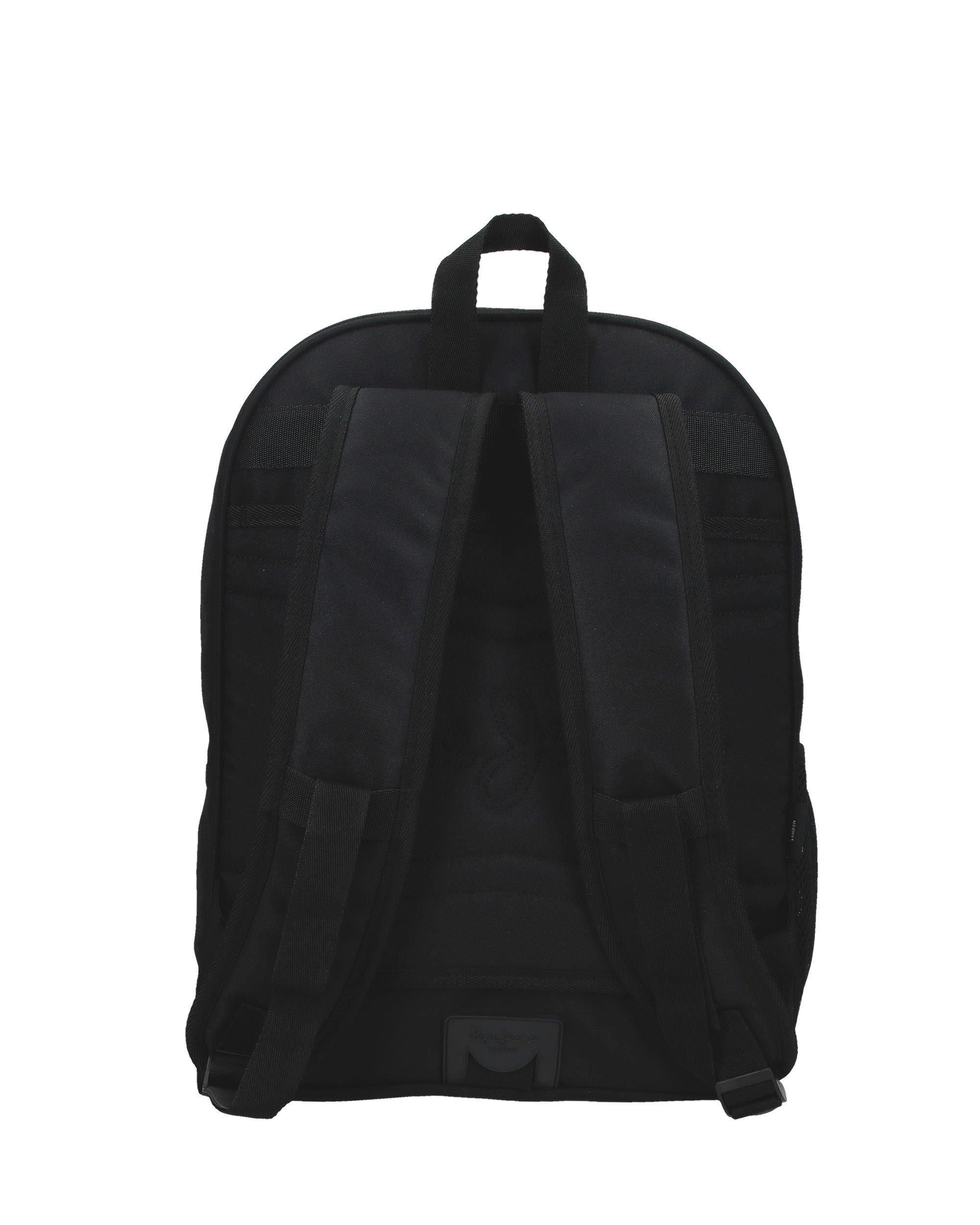 Mochila escolar 40 cm PJL Eloise dos compartimentos adaptable a carro negro Negro-3