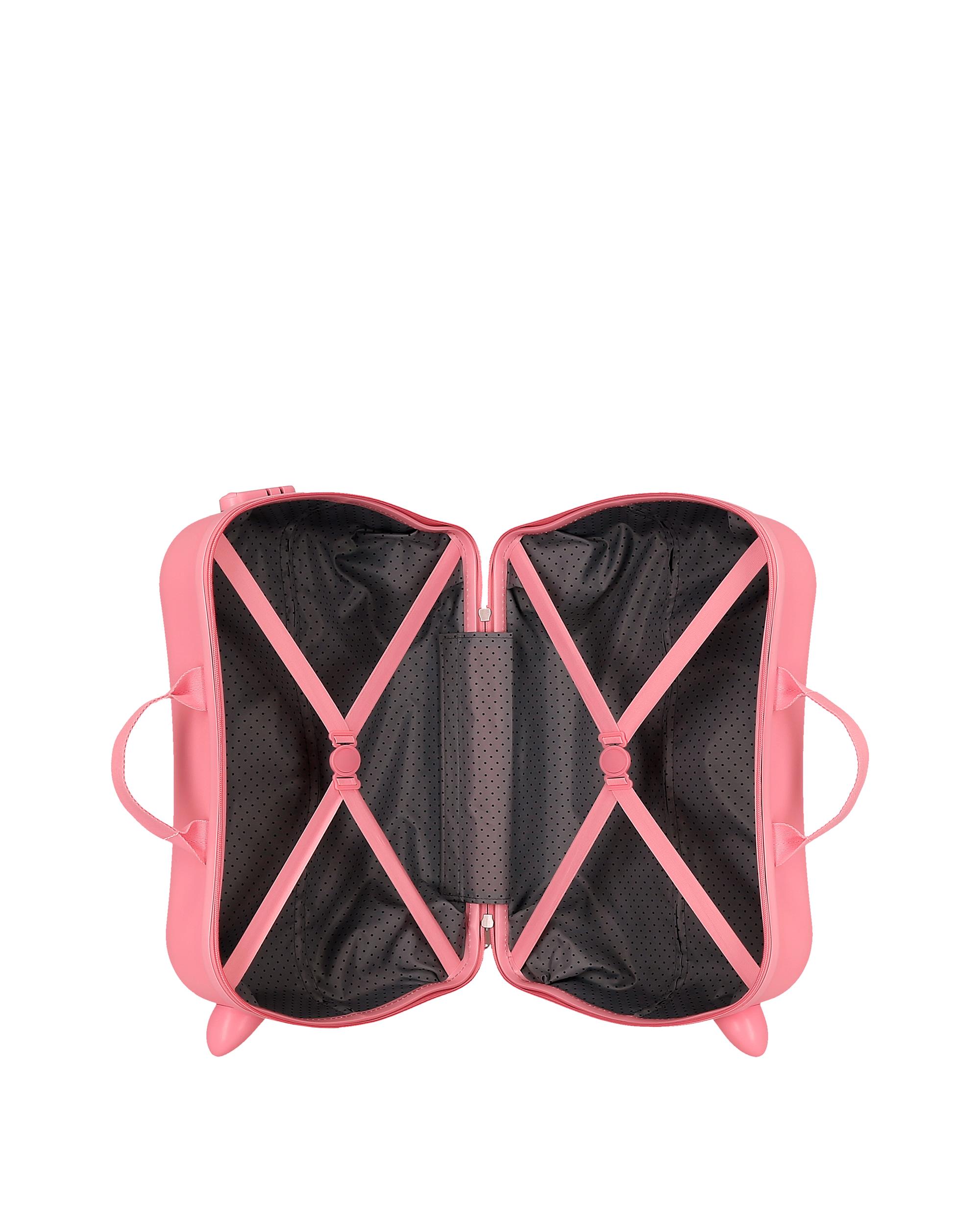 Maleta infantil 2 ruedas multidireccionales 50 cm Hello Kitty Bows ABS rígida con capacidad de 34L - Personajes - Rosa pastel Rosa pastel-5