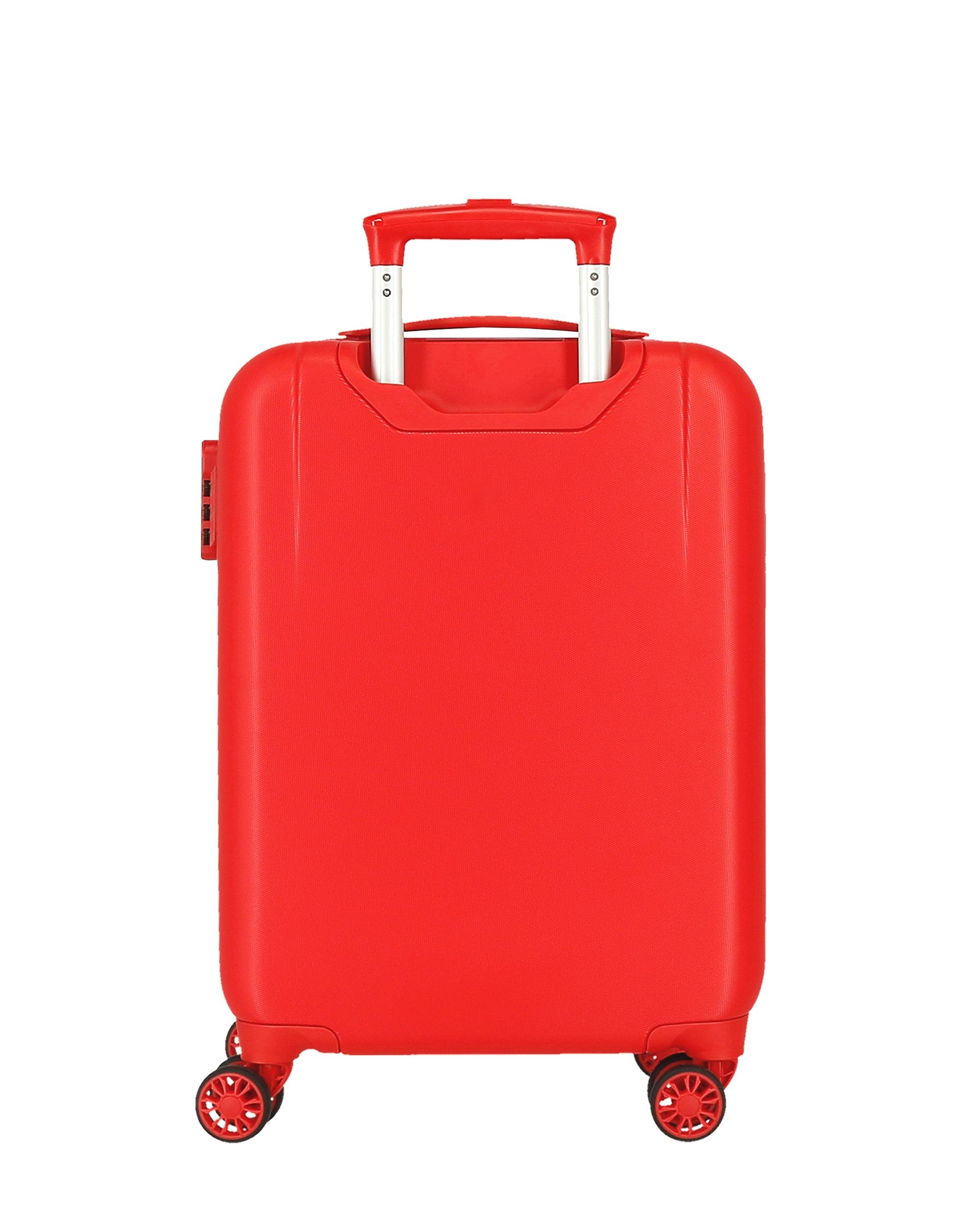 Maleta de cabina 50 cm mcqueen red abs rígida con capacidad de 33l - Disney - Rojo Rojo-3