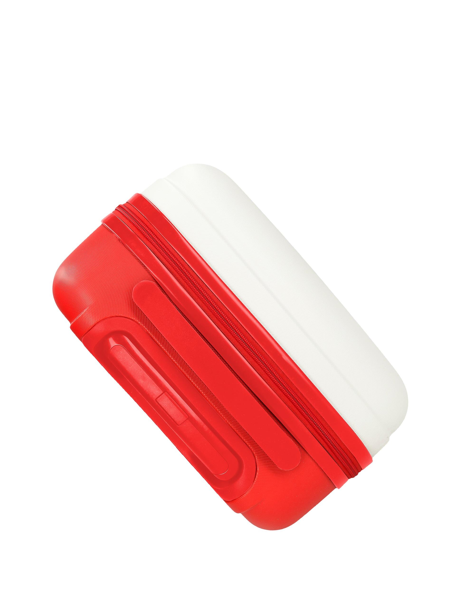 Maleta de cabina 50 cm mcqueen red abs rígida con capacidad de 33l - Disney - Blanco Blanco-6