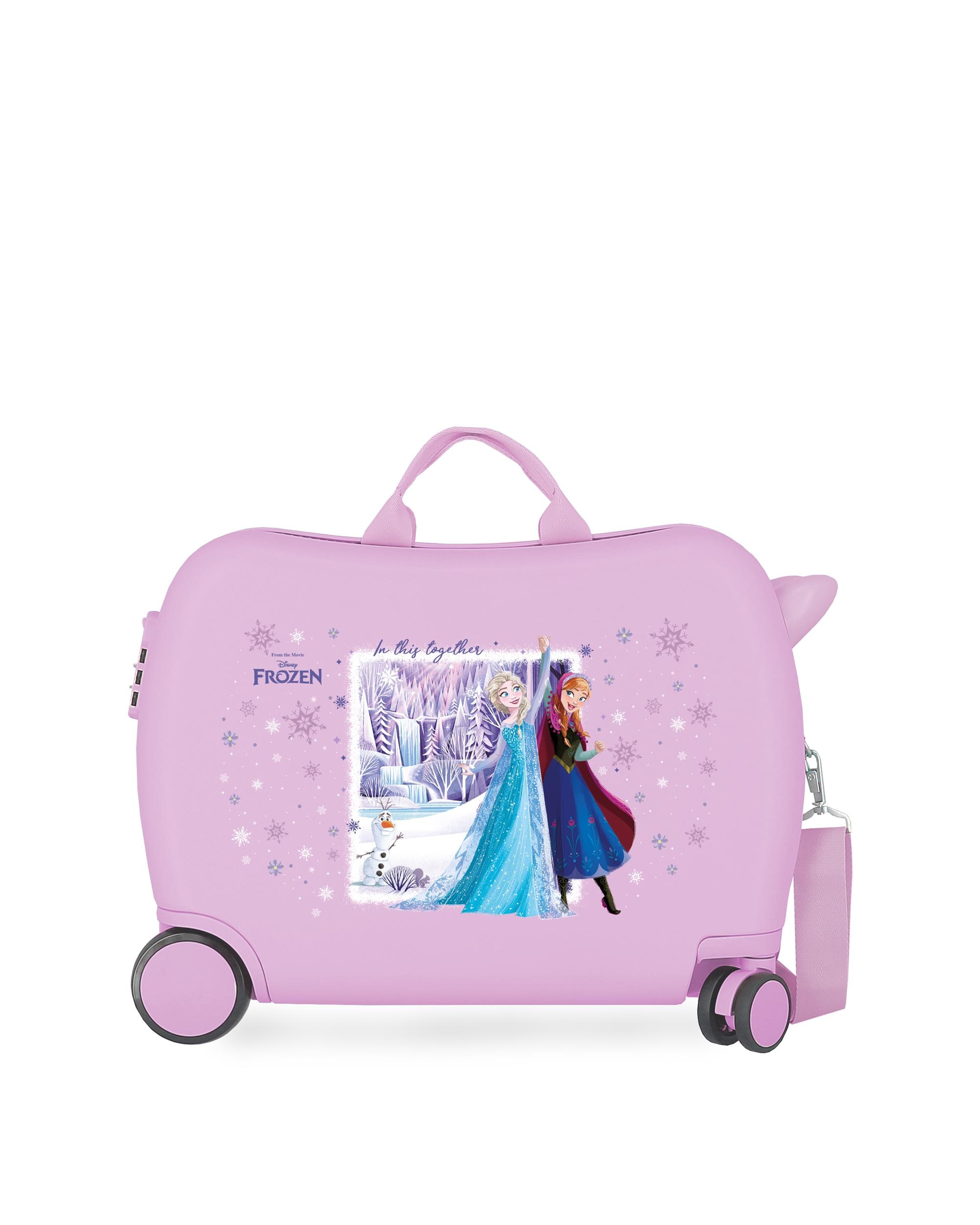 Disney - Maleta infantil 2 ruedas multidireccionales 50 cm in this together abs rígida con capacidad de 34l.