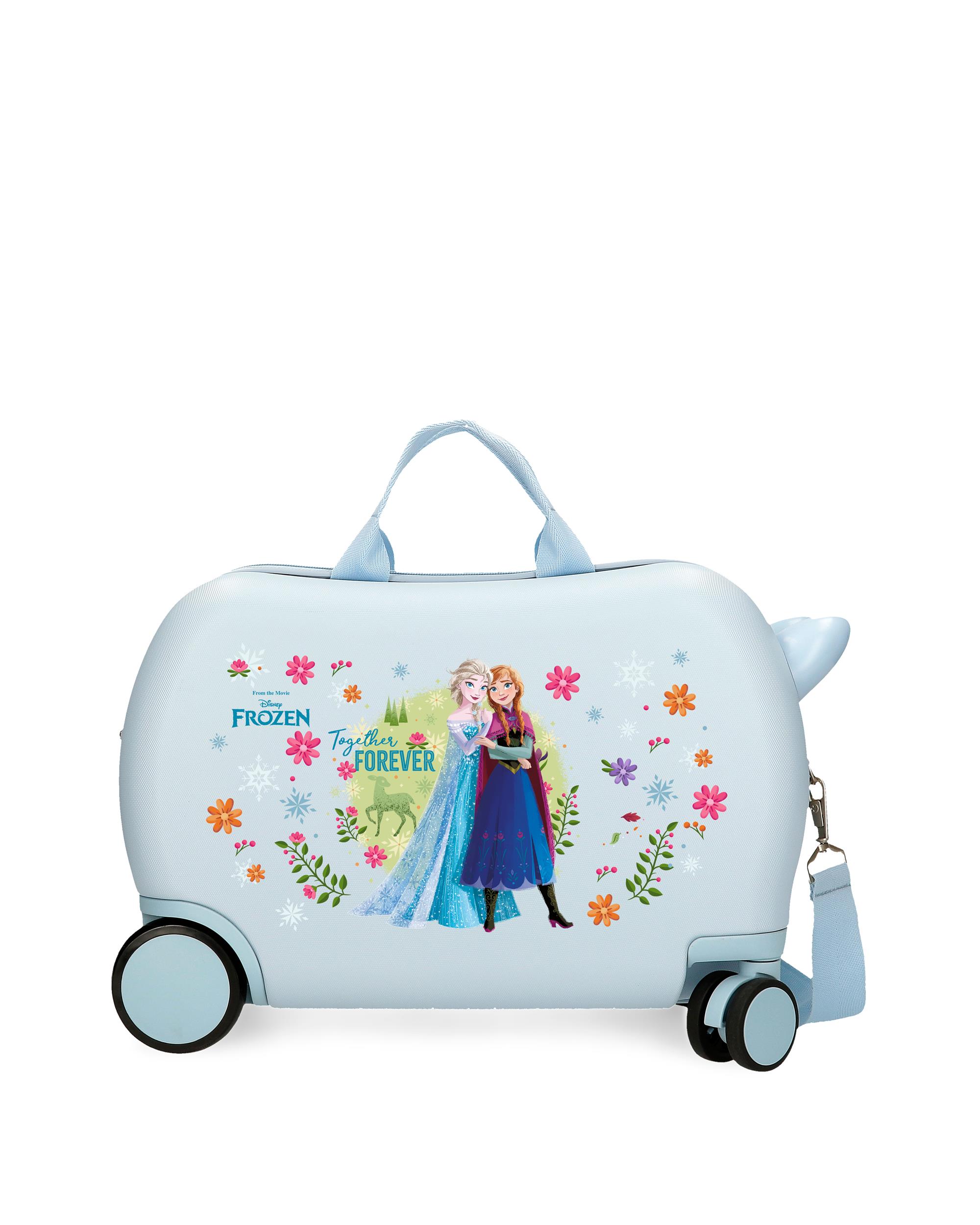 Disney - Maleta infantil 2 ruedas multidireccionales 45 cm forever abs rígida con capacidad de 24,6l.