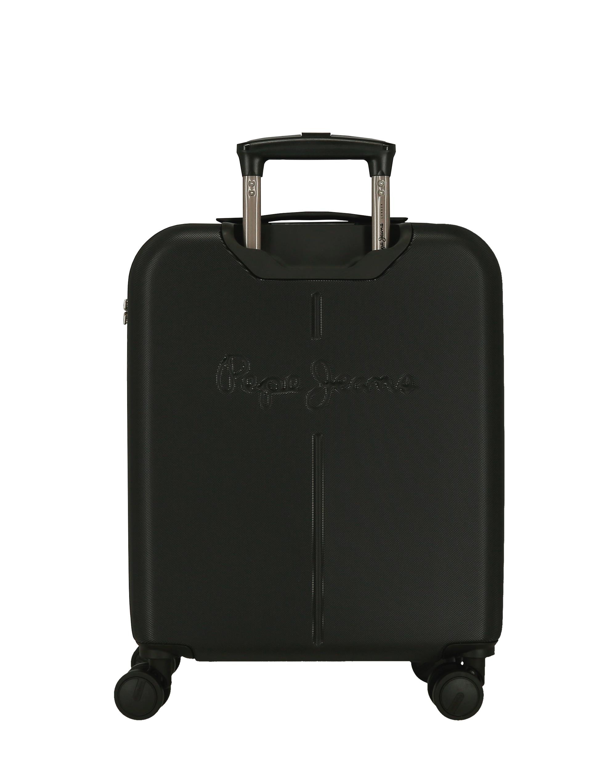 Imagen 3 de Maleta de cabina 55 cm expandible pjl aris abs rígida hasta 44 l marino - Pepe Jeans - Negro Negro