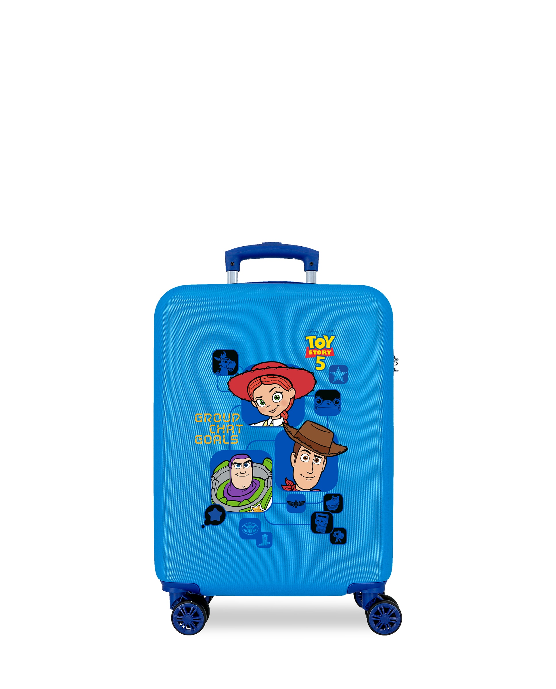 Disney - Maleta de cabina 55 cm toy story abs con capacidad 34l.