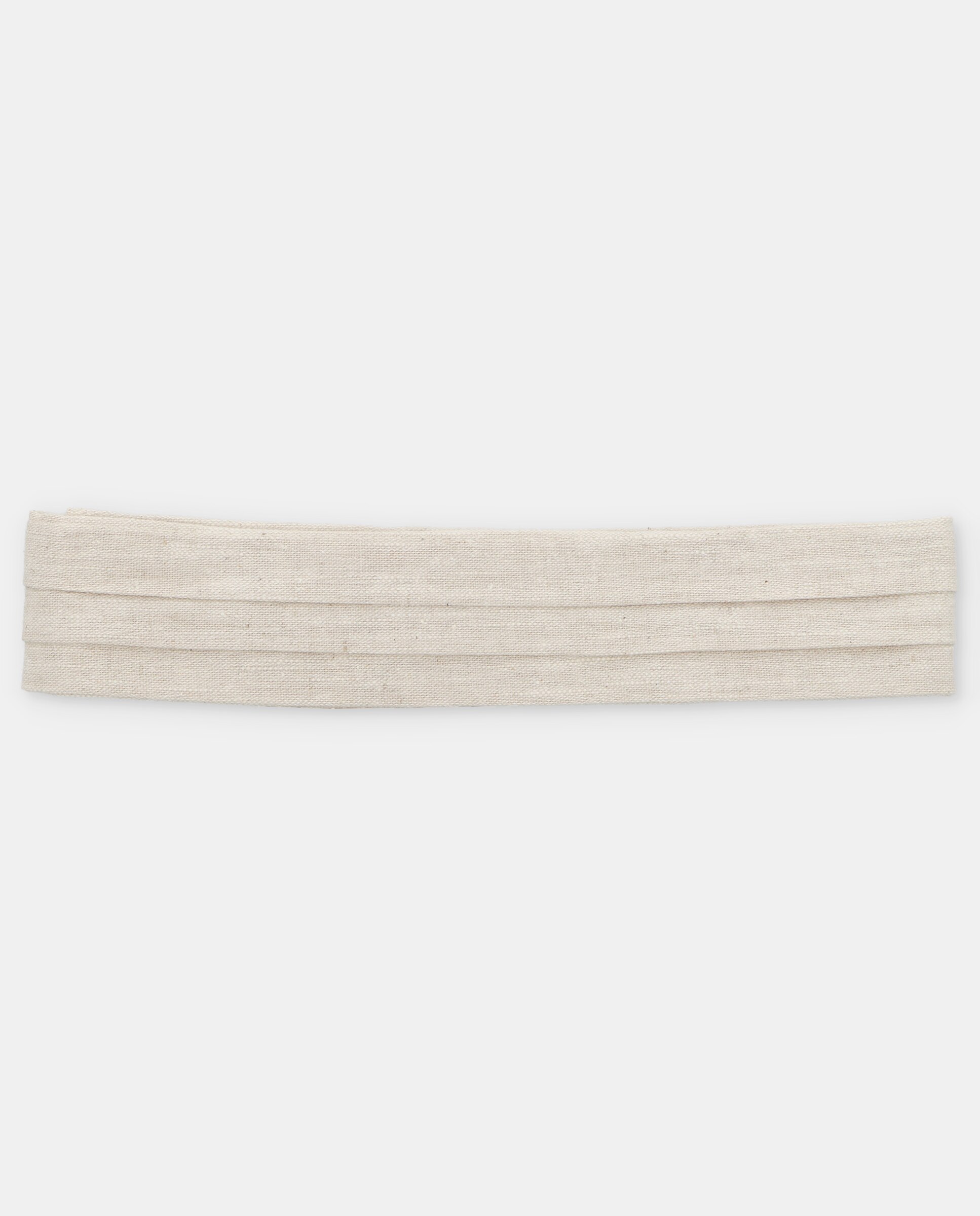Otro accesorio de niño de lino con pliegues - Martín Aranda - Beige Beige-1