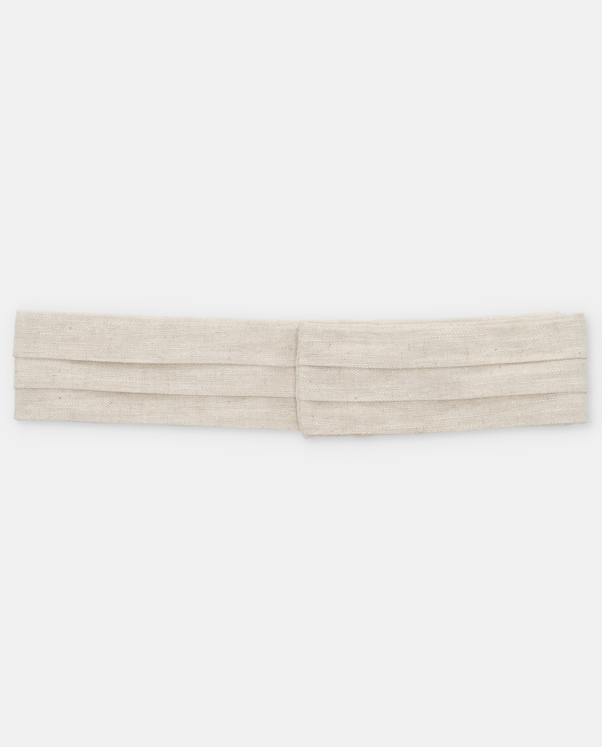 Otro accesorio de niño de lino con pliegues - Martín Aranda - Beige Beige-4