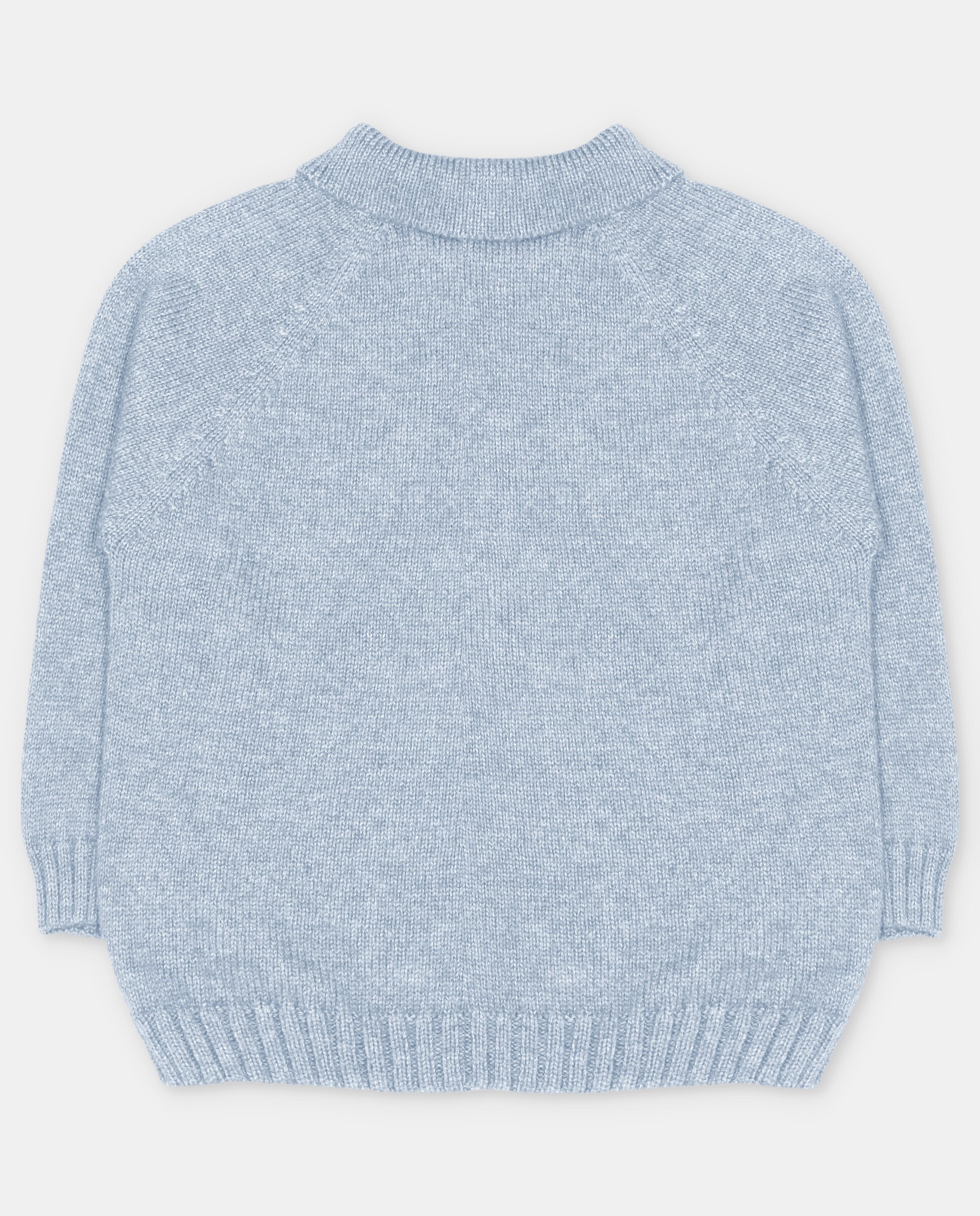 Jersey de niño con cuello polo. - Martín Aranda - Azul celeste Azul celeste-3