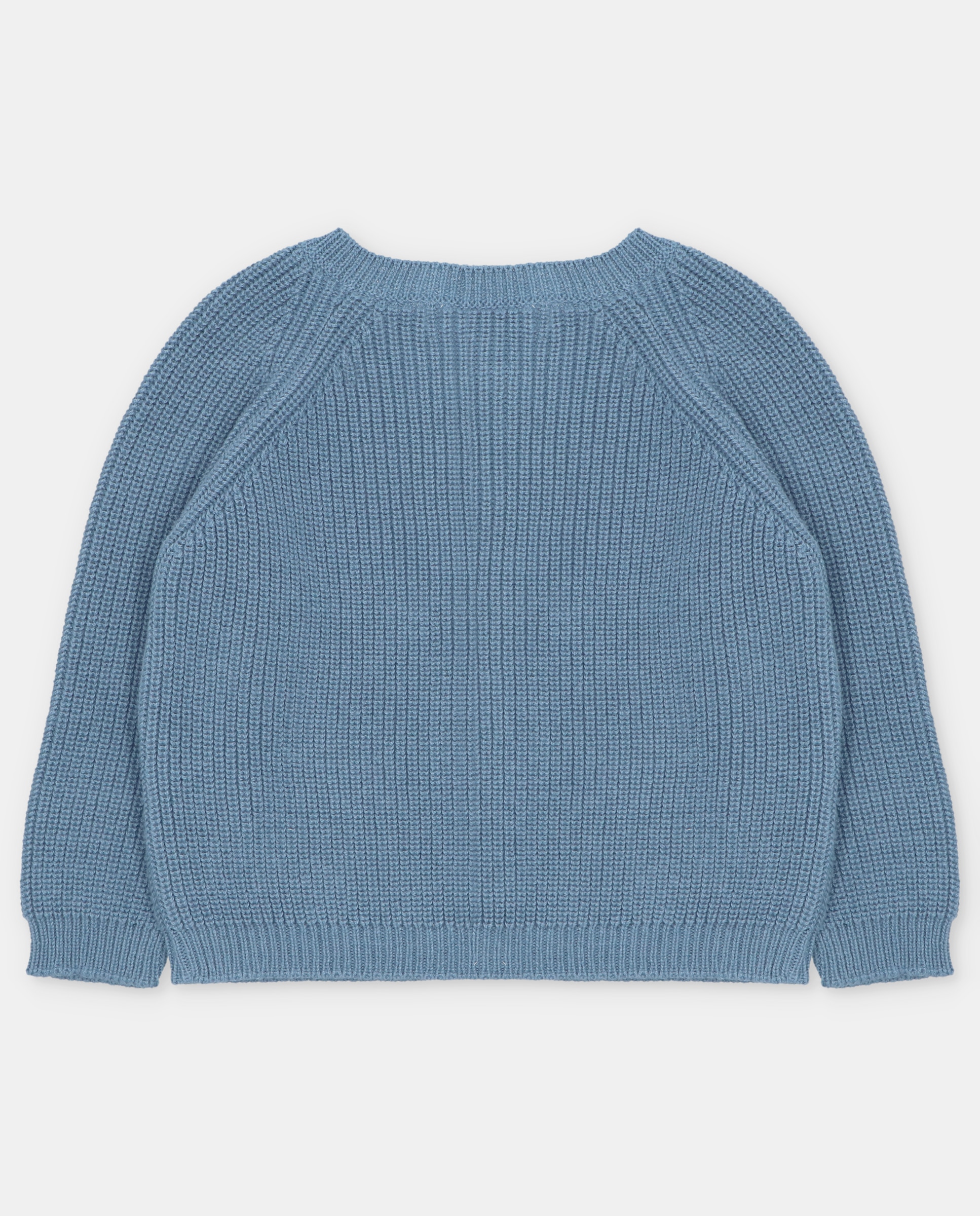 Chaqueta de bebé tricot de punto perlado. - Martín Aranda - Azul Azul-5