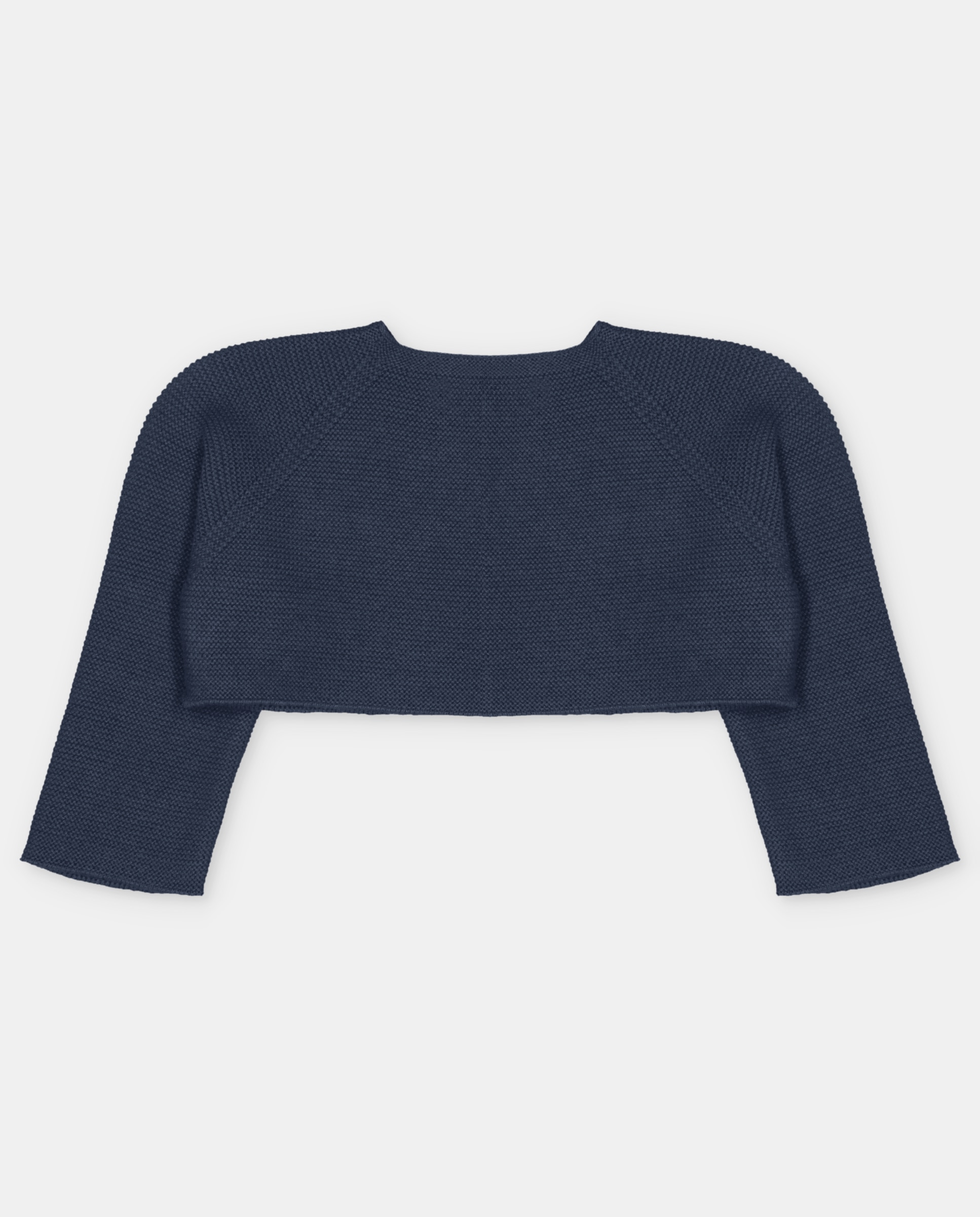 Chaqueta de bebé niña corta. - Martín Aranda - Azul marino Azul marino-3