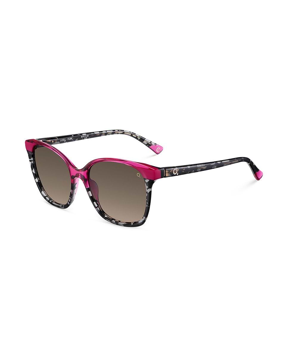 Imagen 2 de Gafas de sol liceu mujer cuadrada en acetato natural con lente mineral fotocromática - Etnia Barcelona - Negro Negro