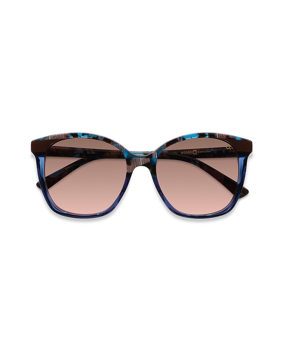 Imagen 1 de Gafas de sol liceu mujer cuadrada en acetato natural con lente mineral fotocromática - Etnia Barcelona - Marrón Marrón