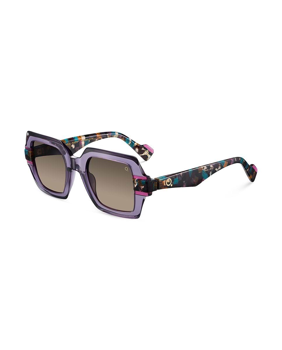 Imagen 2 de Gafas de sol mambo no.10 mujer cuadrada en acetato natural con lente mineral fotocromática - Etnia Barcelona - Morado Morado