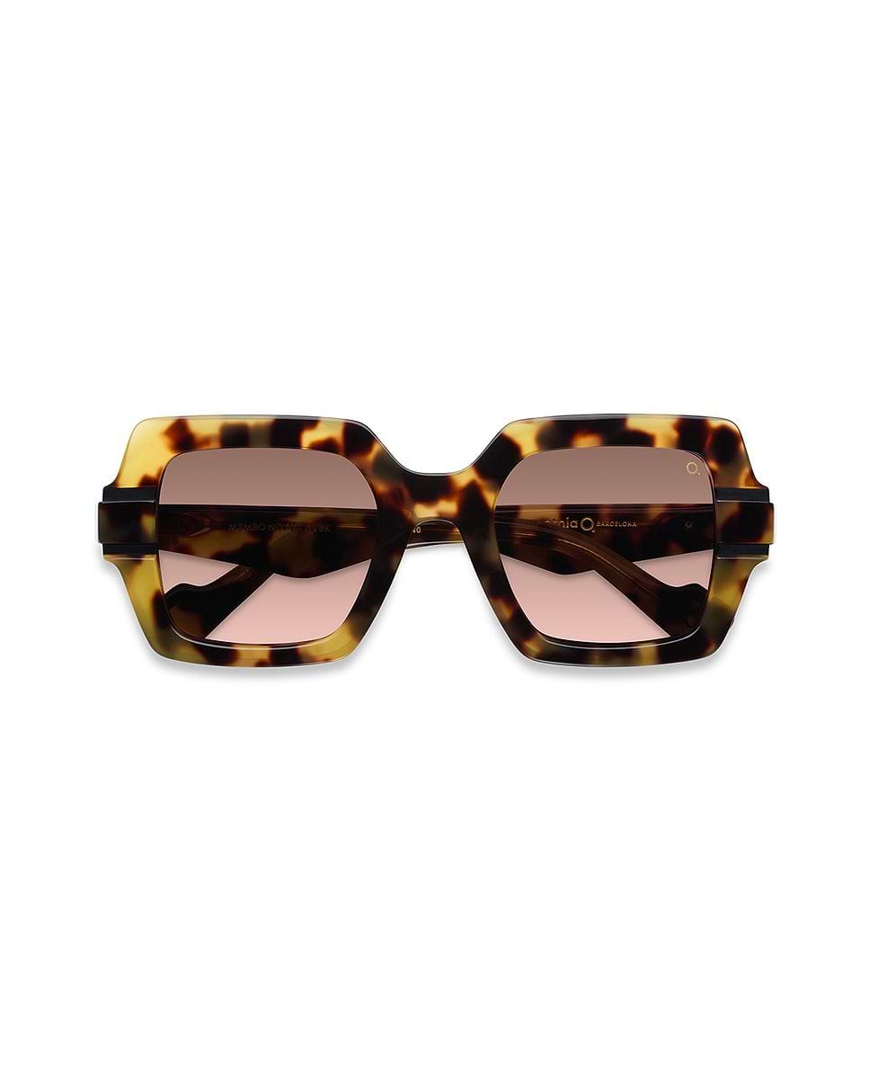 Imagen 1 de Gafas de sol mambo no.10 mujer cuadrada en acetato natural con lente mineral fotocromática - Etnia Barcelona - Marrón Marrón