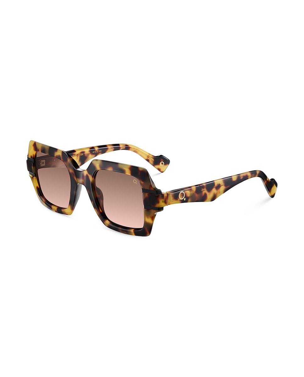Imagen 2 de Gafas de sol mambo no.10 mujer cuadrada en acetato natural con lente mineral fotocromática - Etnia Barcelona - Marrón Marrón