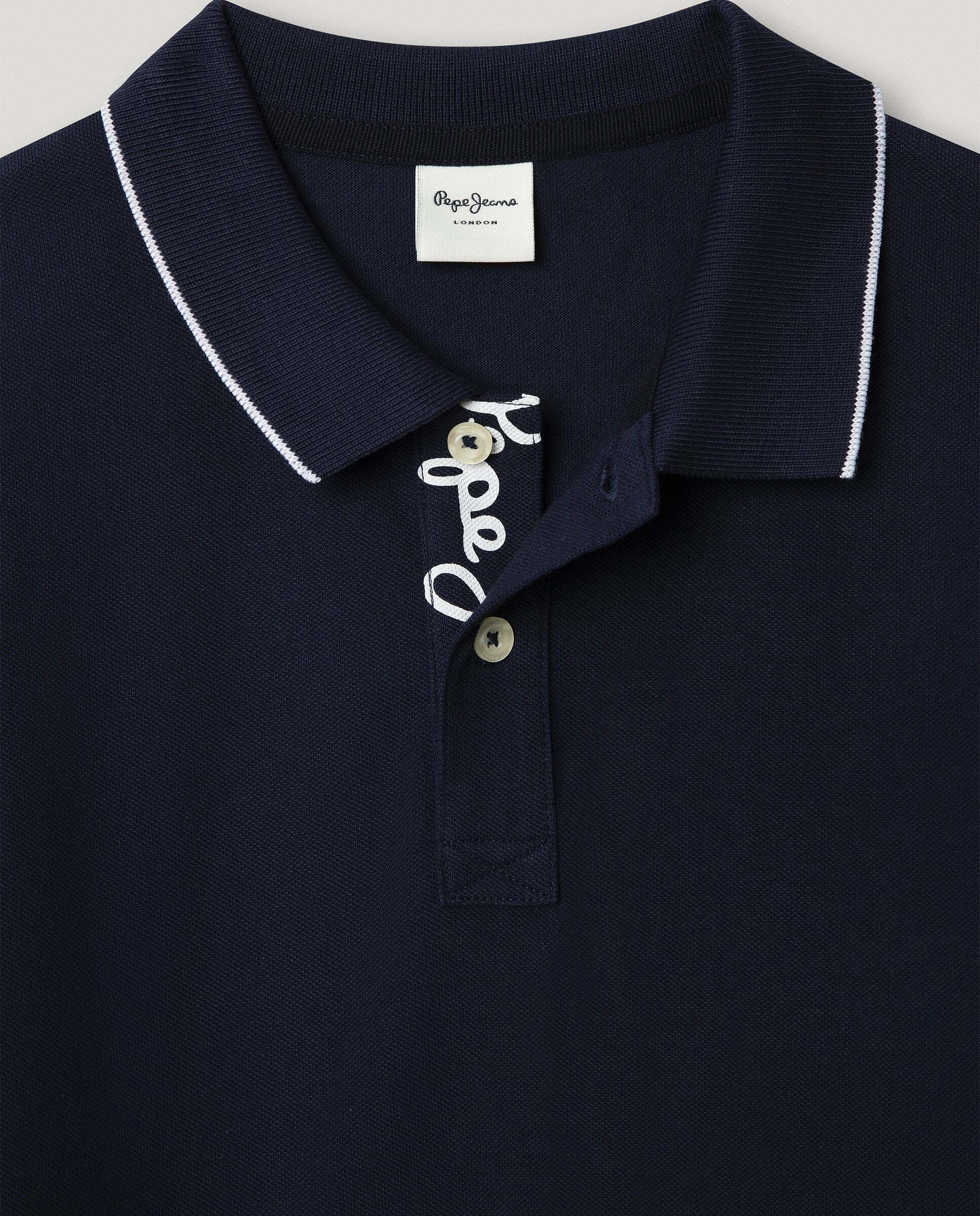 Polo Hayden de niño - Pepe Jeans - Azul marino Azul marino-2