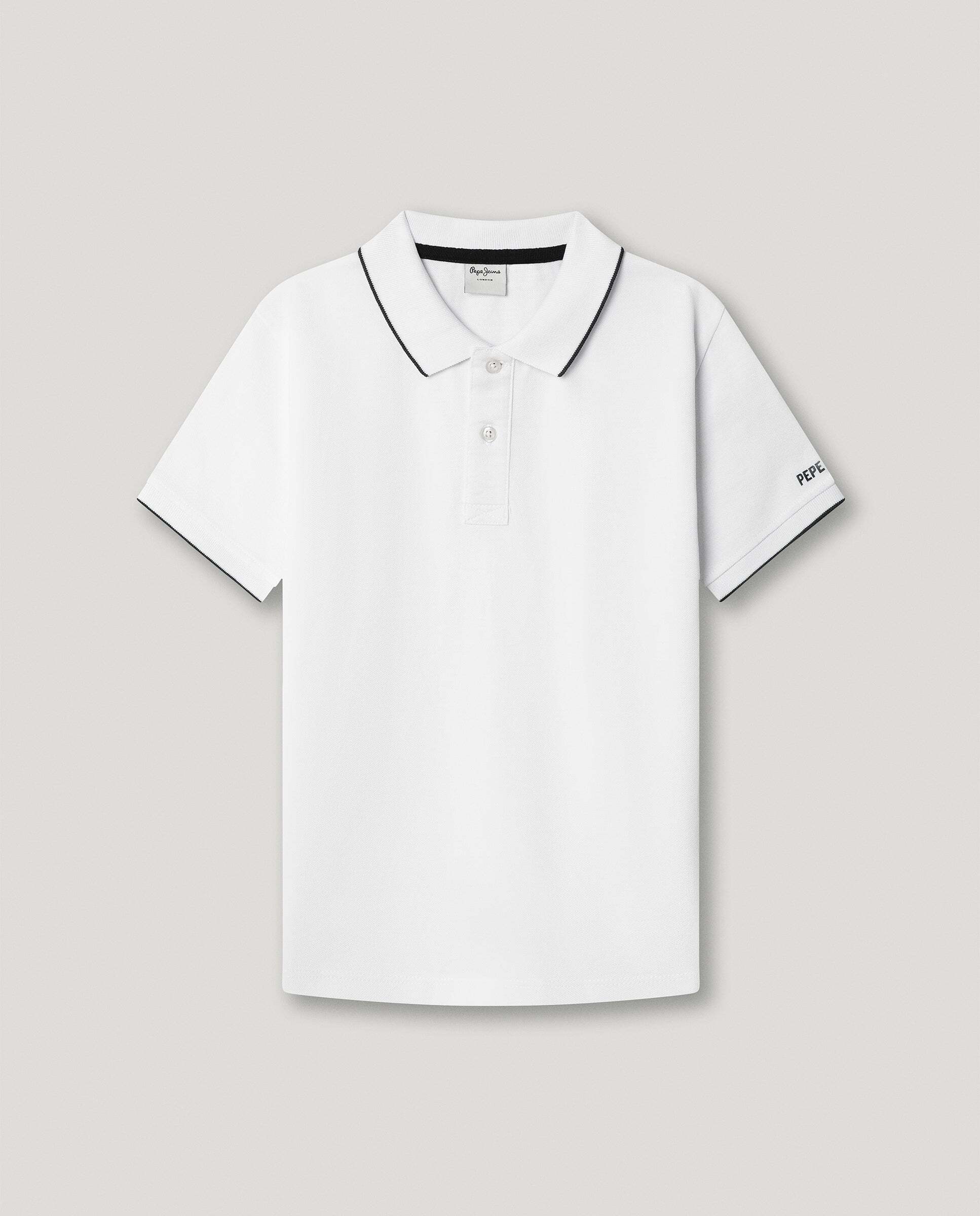 Polo Hayden de niño - Pepe Jeans - Blanco Blanco-1