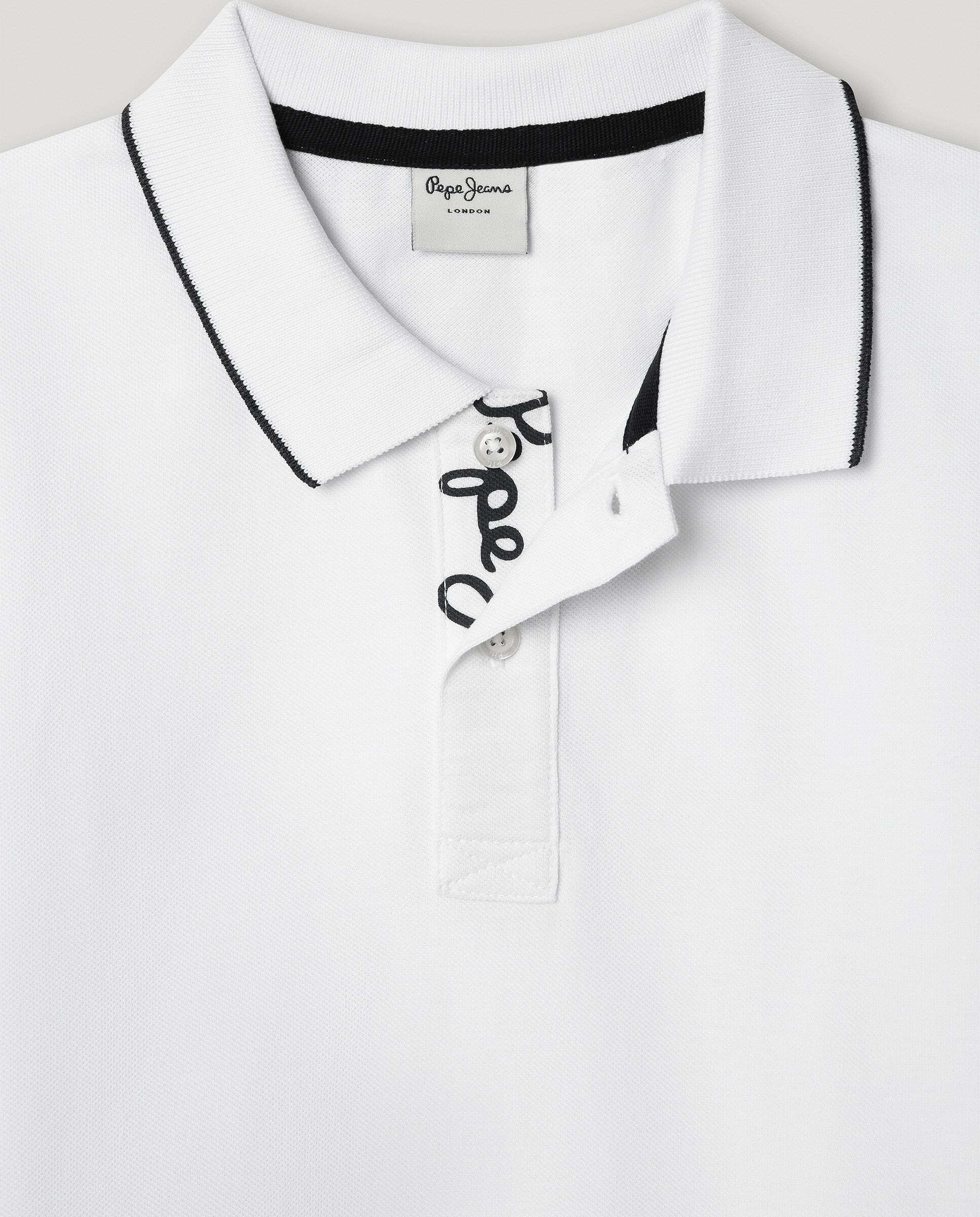 Polo Hayden de niño - Pepe Jeans - Blanco Blanco-2