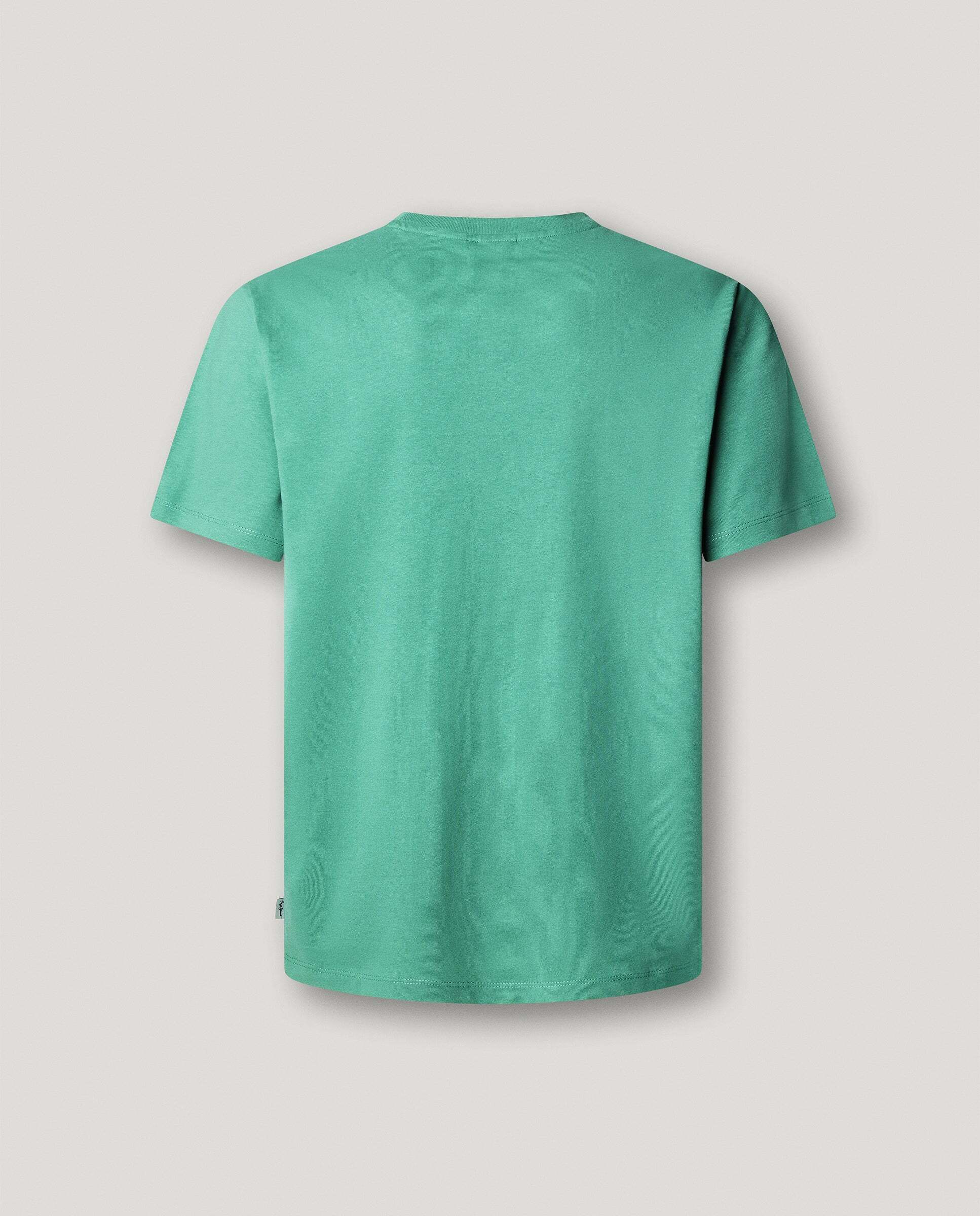 Camiseta de hombre logo estampado fit regular - Pepe Jeans - Verde grisáceo Verde grisáceo-8