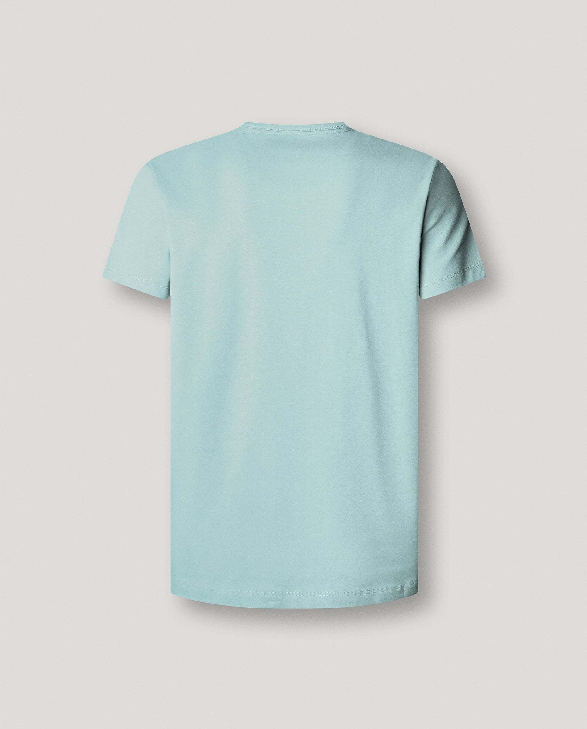 Camiseta de hombre ajustada con logotipo - Pepe Jeans - Azul Azul-8