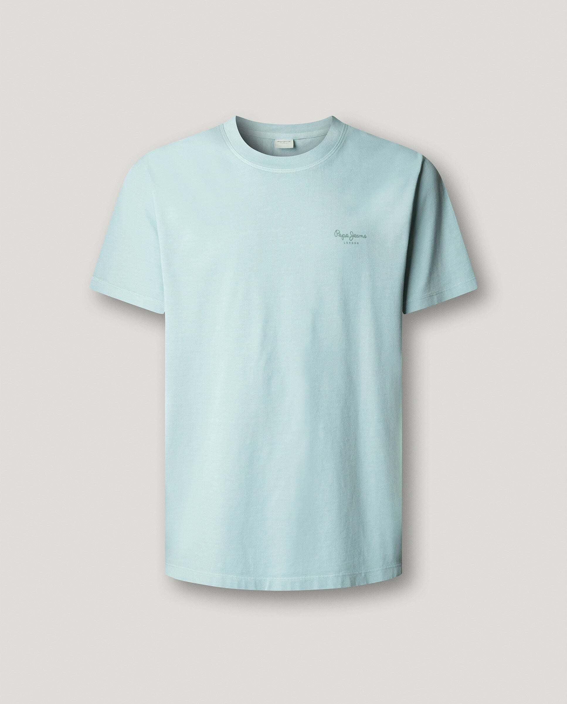 Imagen 9 de Camiseta de hombre logo estampado fit regular - Pepe Jeans - Azul Turquesa Azul Turquesa
