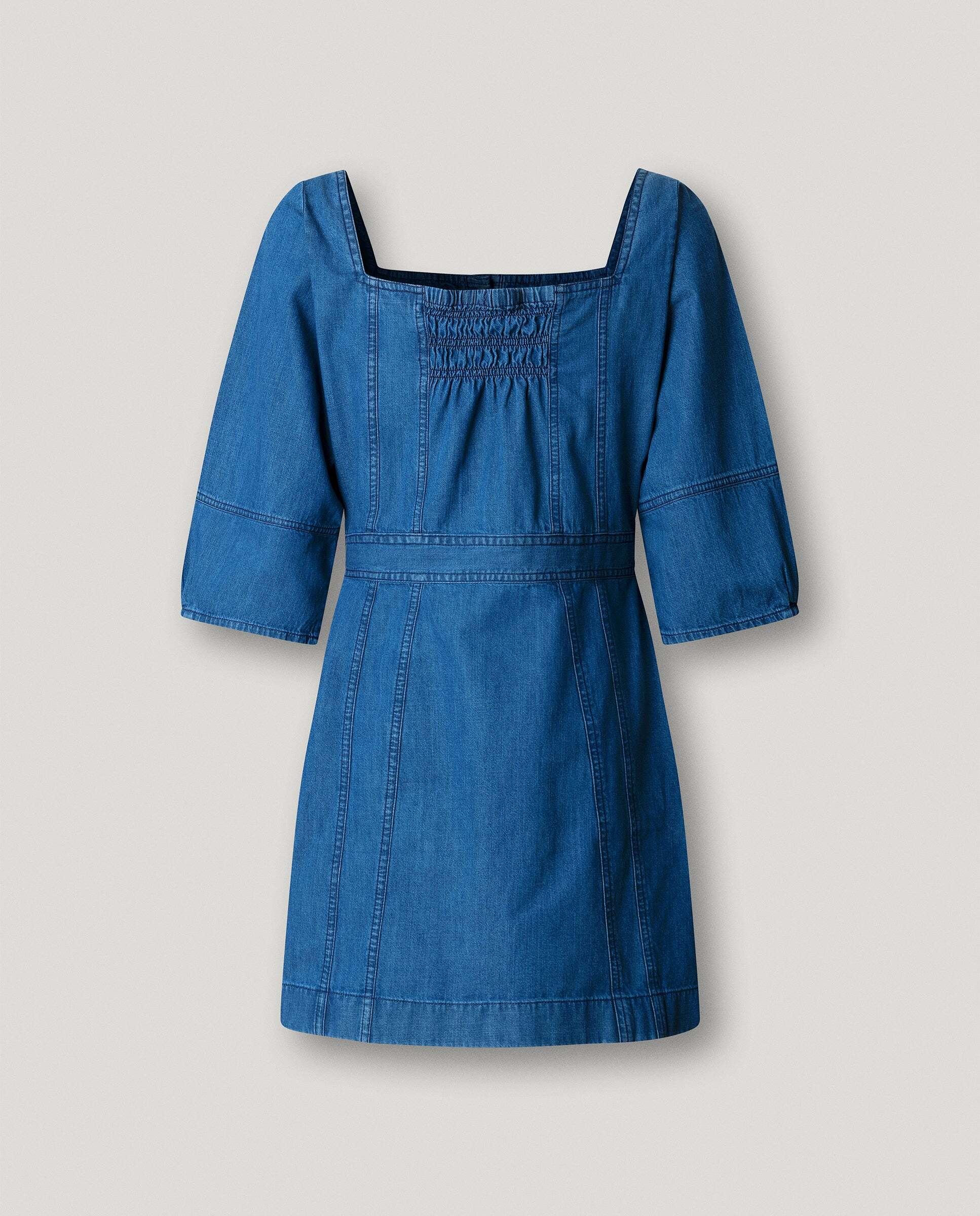 Vestido corto de mujer denim fit regular - Pepe Jeans - Azul Azul-8